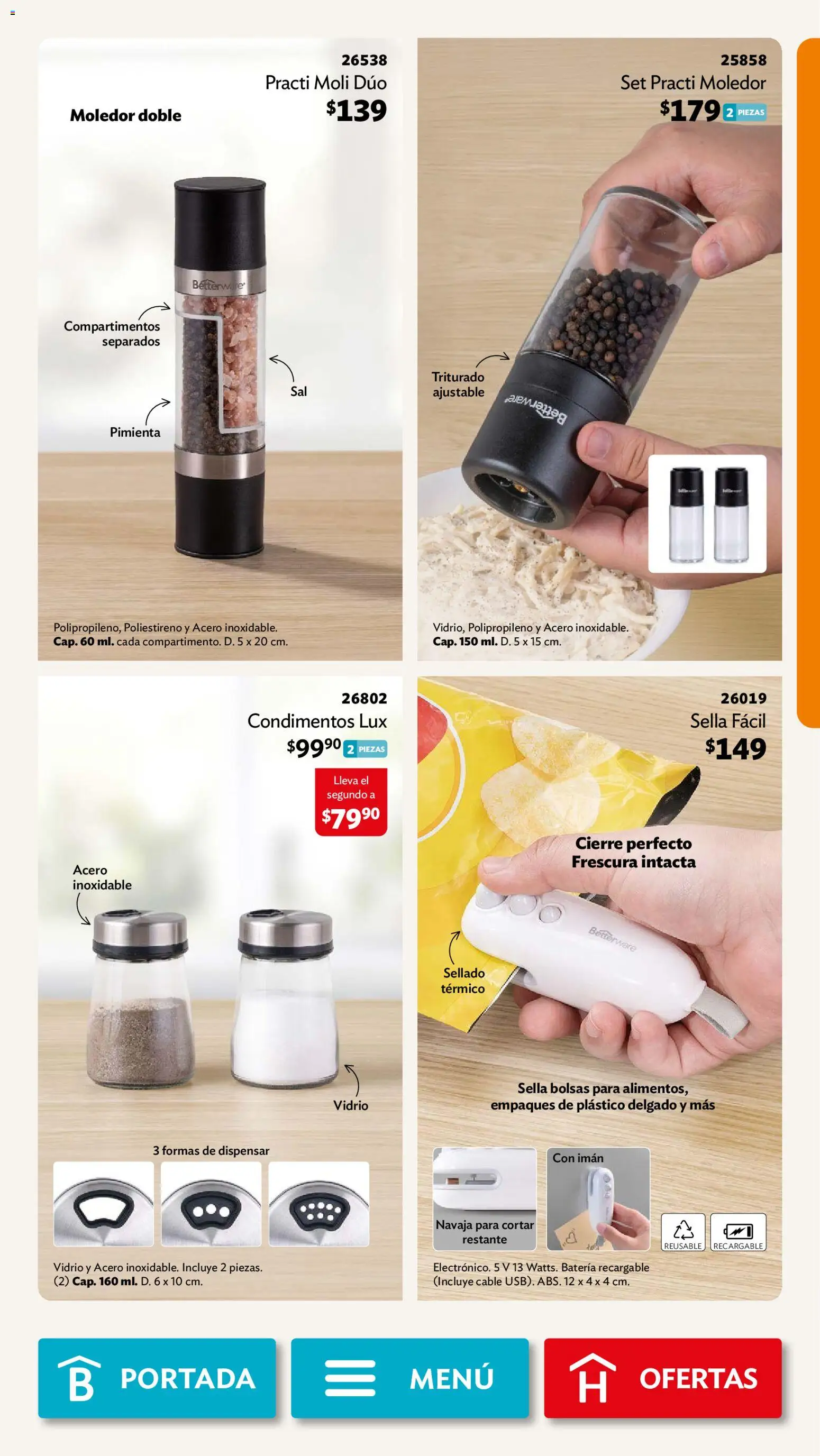 Vista previa las ofertas de la tienda Betterware - Betterware campaña 11 2026 desde el 02/11/2026 