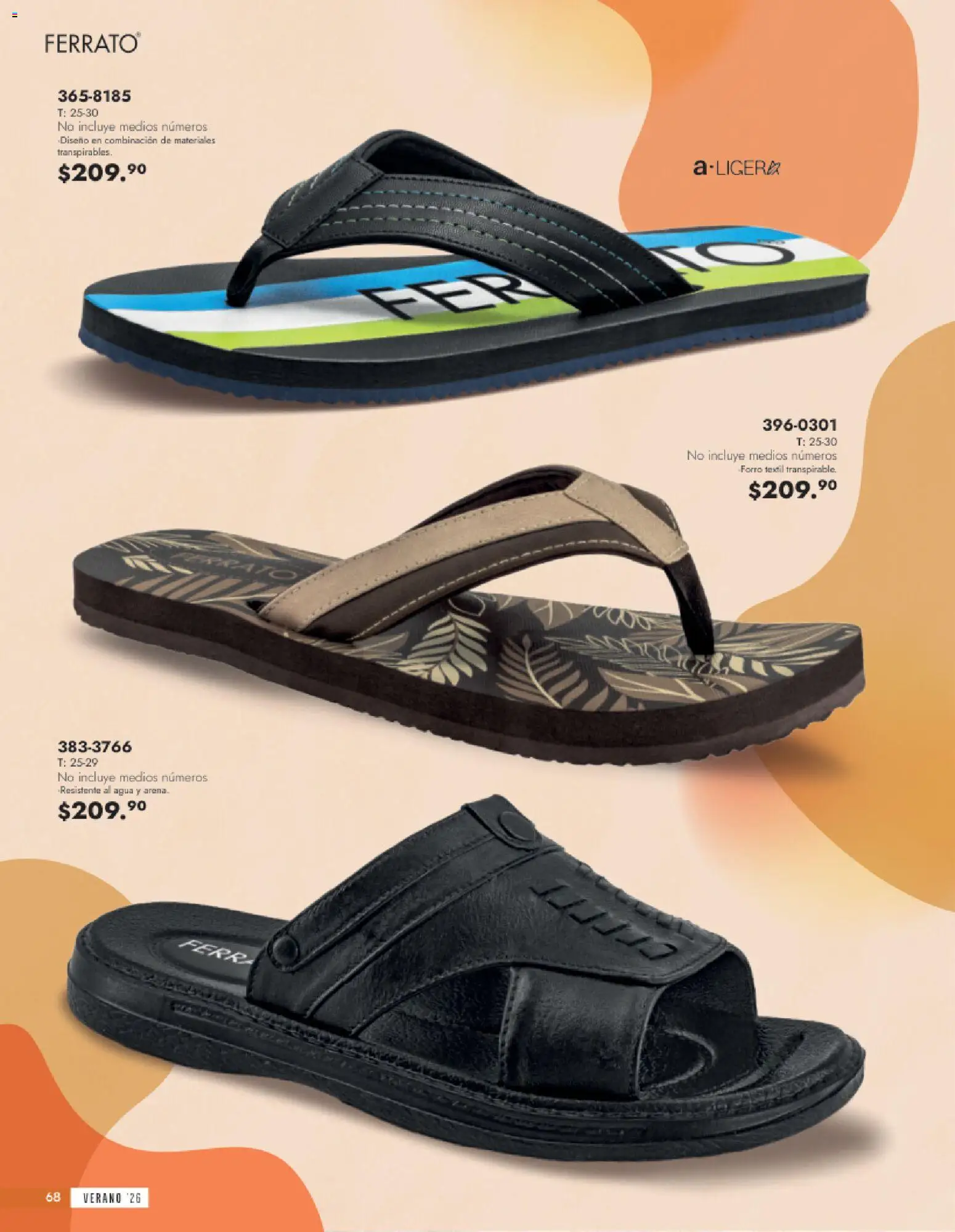 Vista previa las ofertas de la tienda Andrea - Andrea catálogo Calzado Caballero desde el 24/05/2026 - Agua
