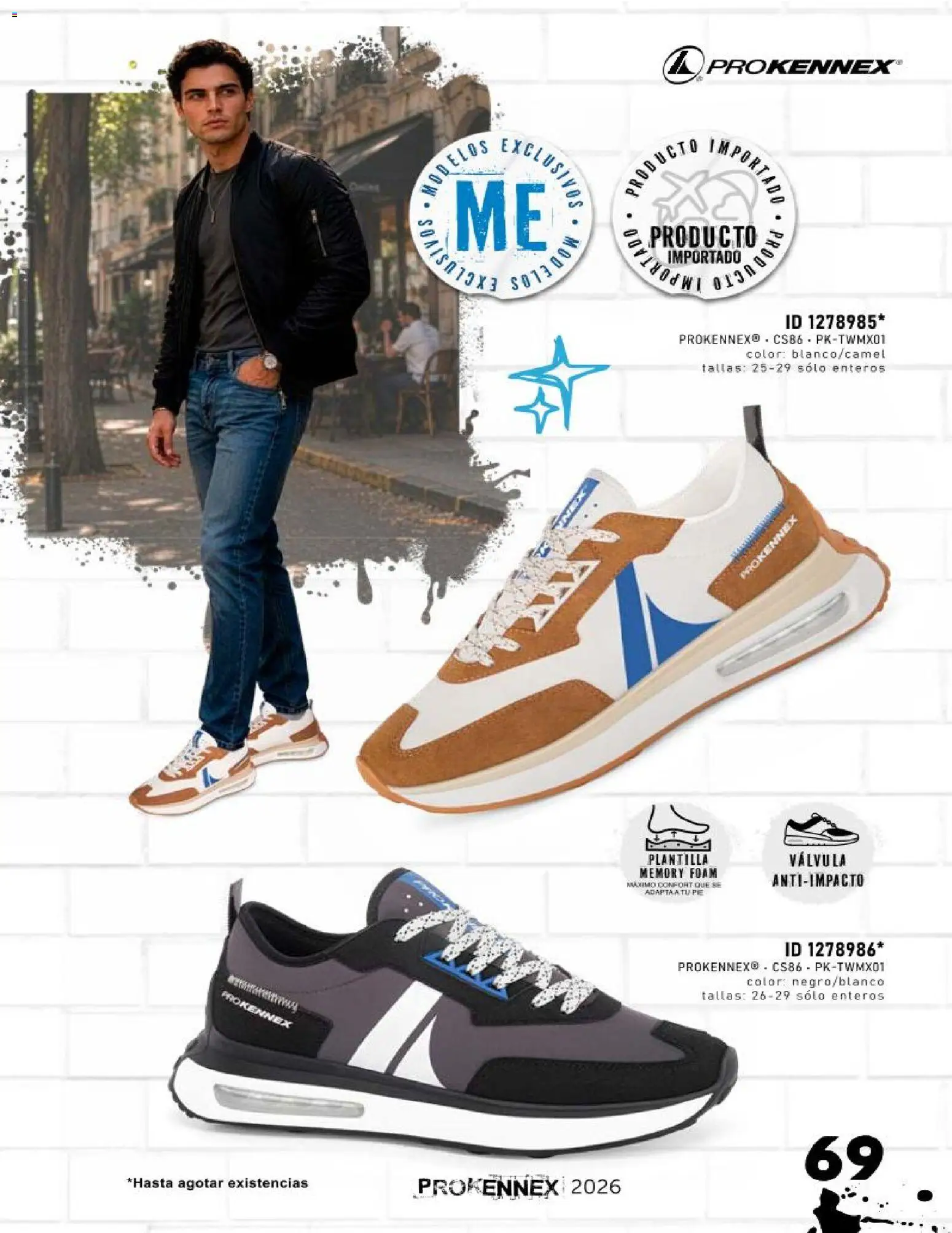 Vista previa las ofertas de la tienda Price Shoes - Price Shoes catálogo Prokennex desde el 15/09/2026 - Válvula