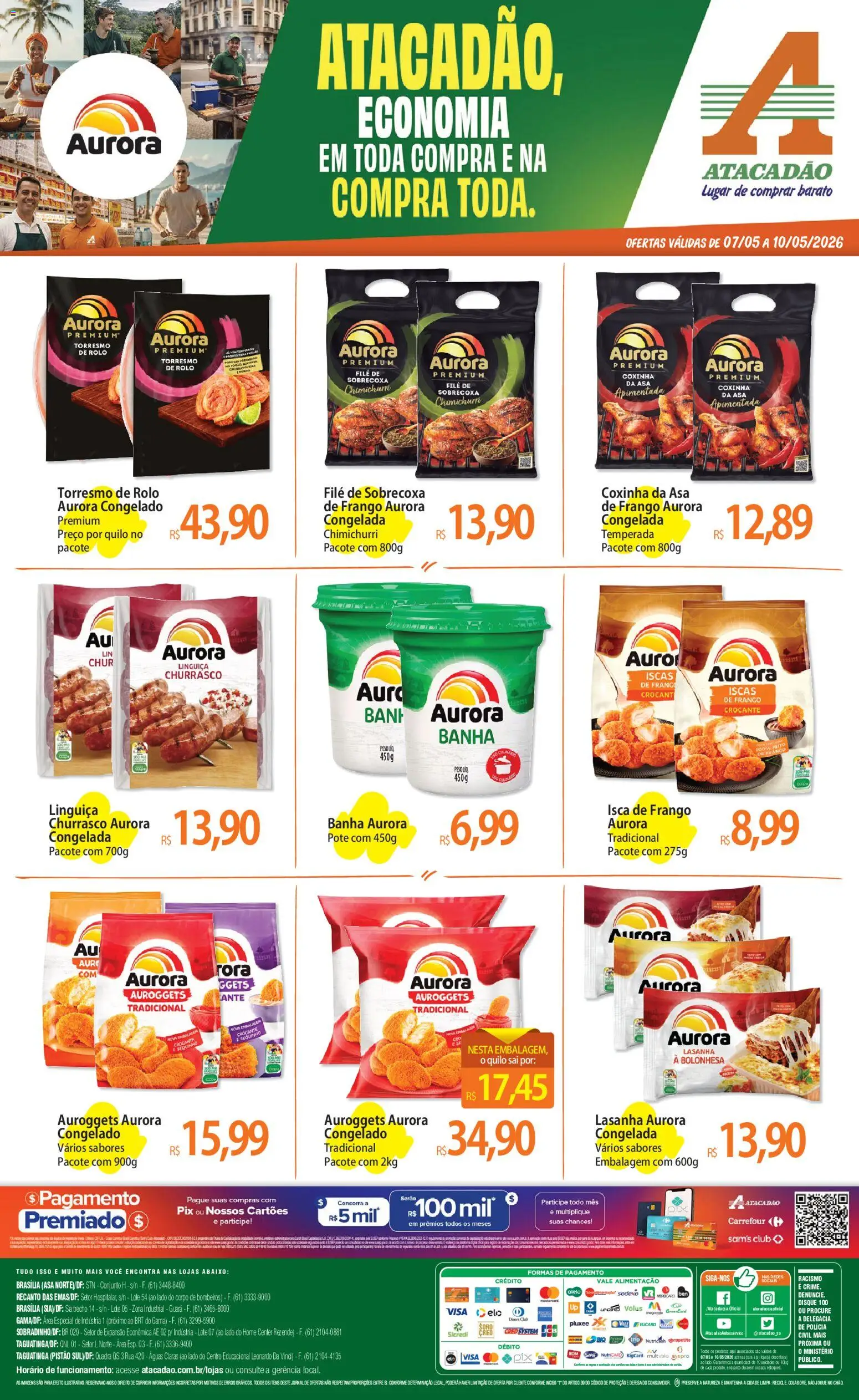 Pré-Visualização do folheto "Atacadão ofertas - DF" da loja Atacadão válido a partir de 07/05/2026