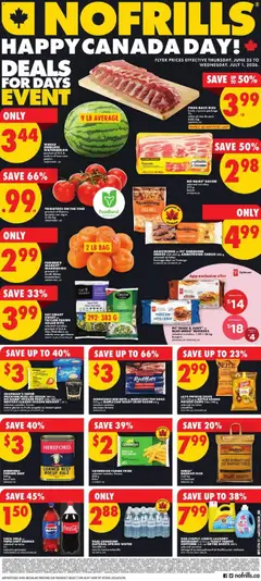 Preview of leaflet No Frills weekly flyer - ON from shop No Frills is valid from Jun 25, 2026