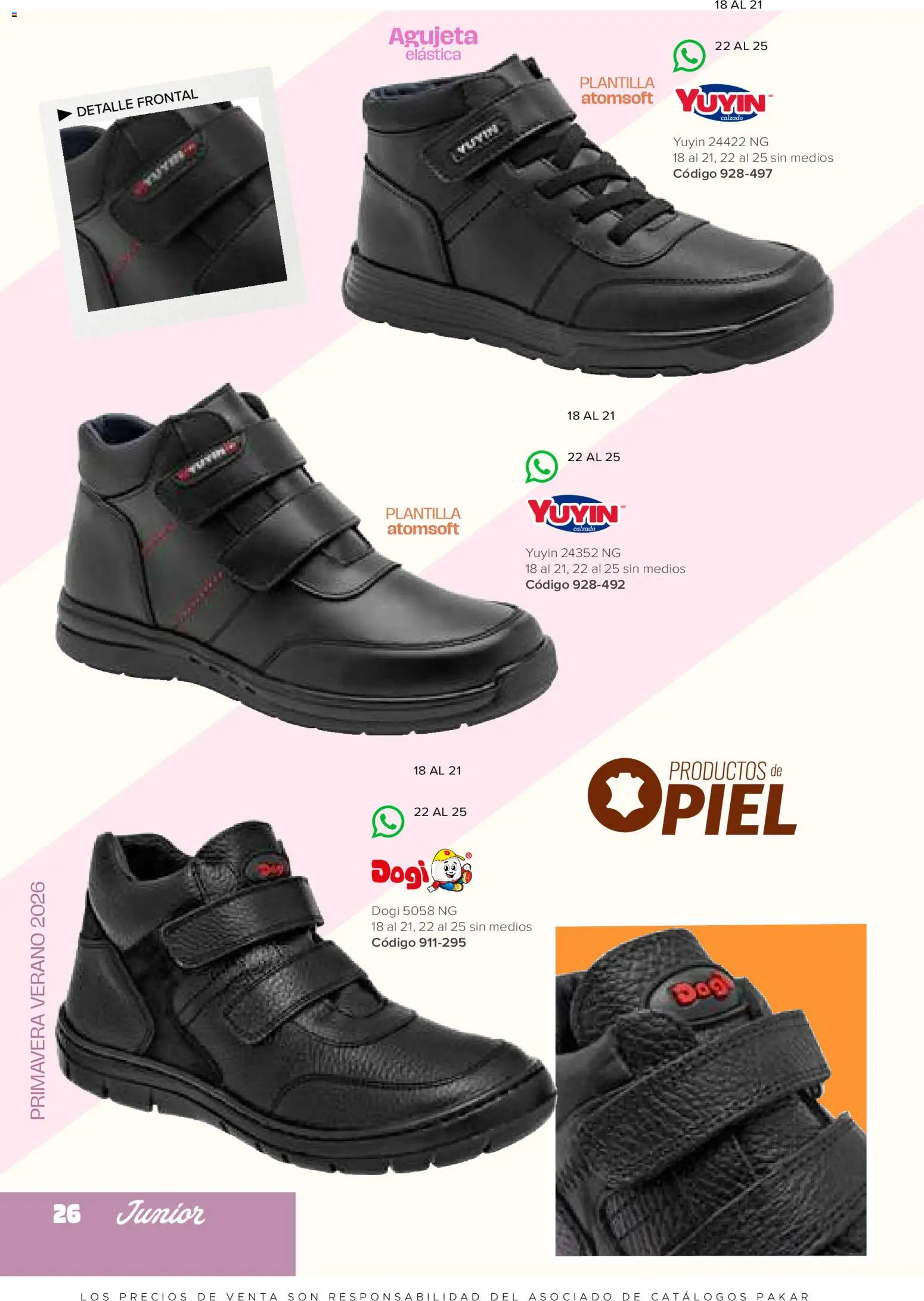 Vista previa las ofertas de la tienda SC Pakar - Catálogo Junior desde el 30/01/2026 