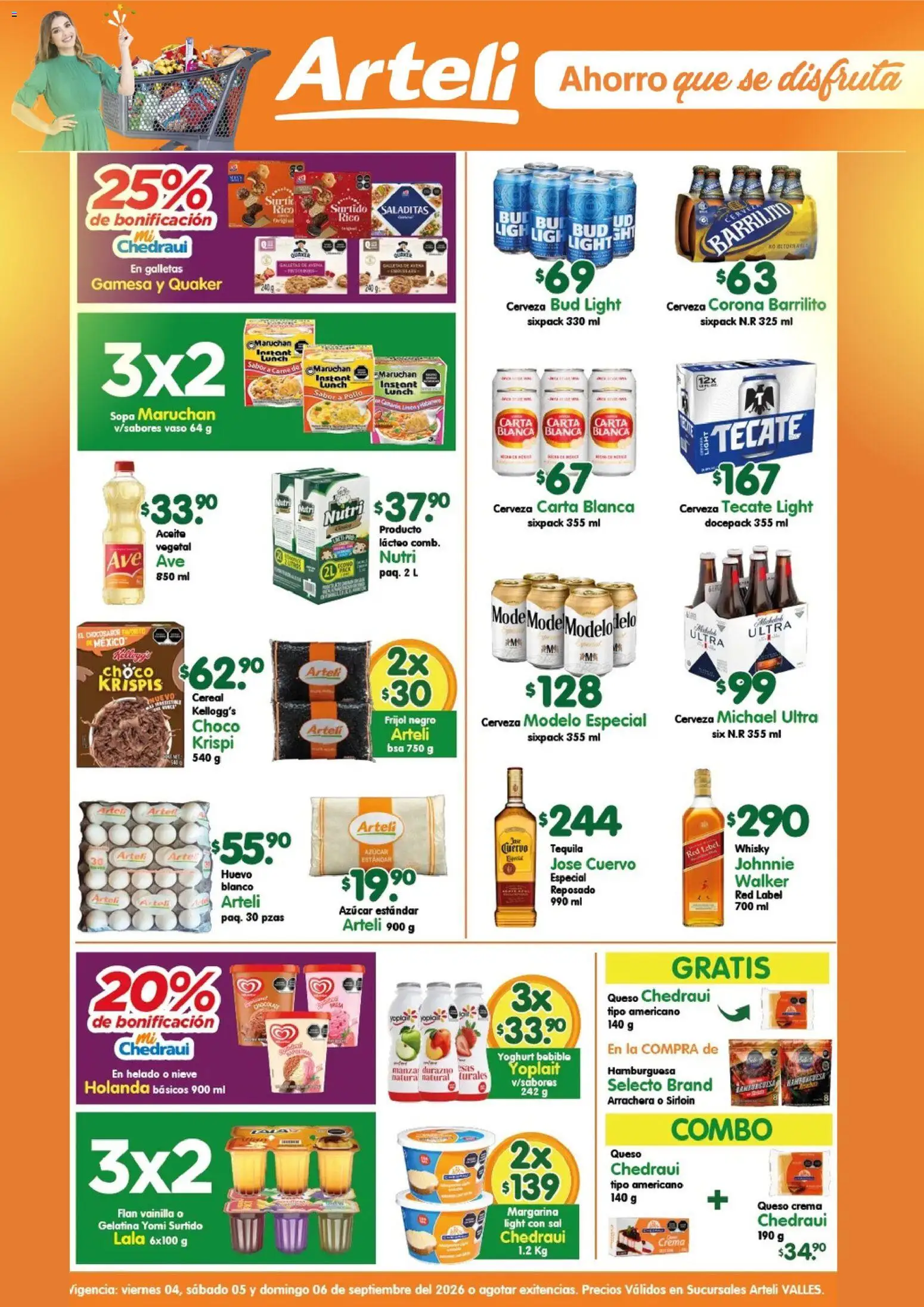Vista previa las ofertas de la tienda Arteli - Arteli folleto Valles desde el 04/09/2026 