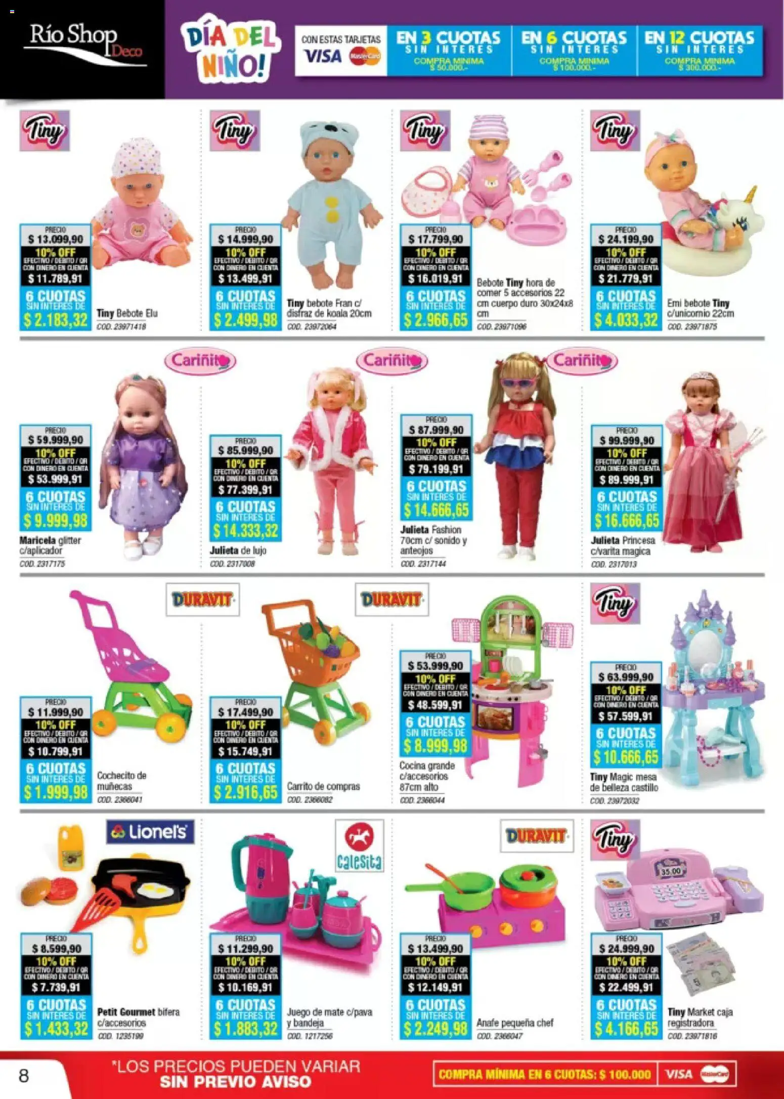 Vista previa del folleto de la tienda Río Shop Deco válido desde el 01/08/2026 