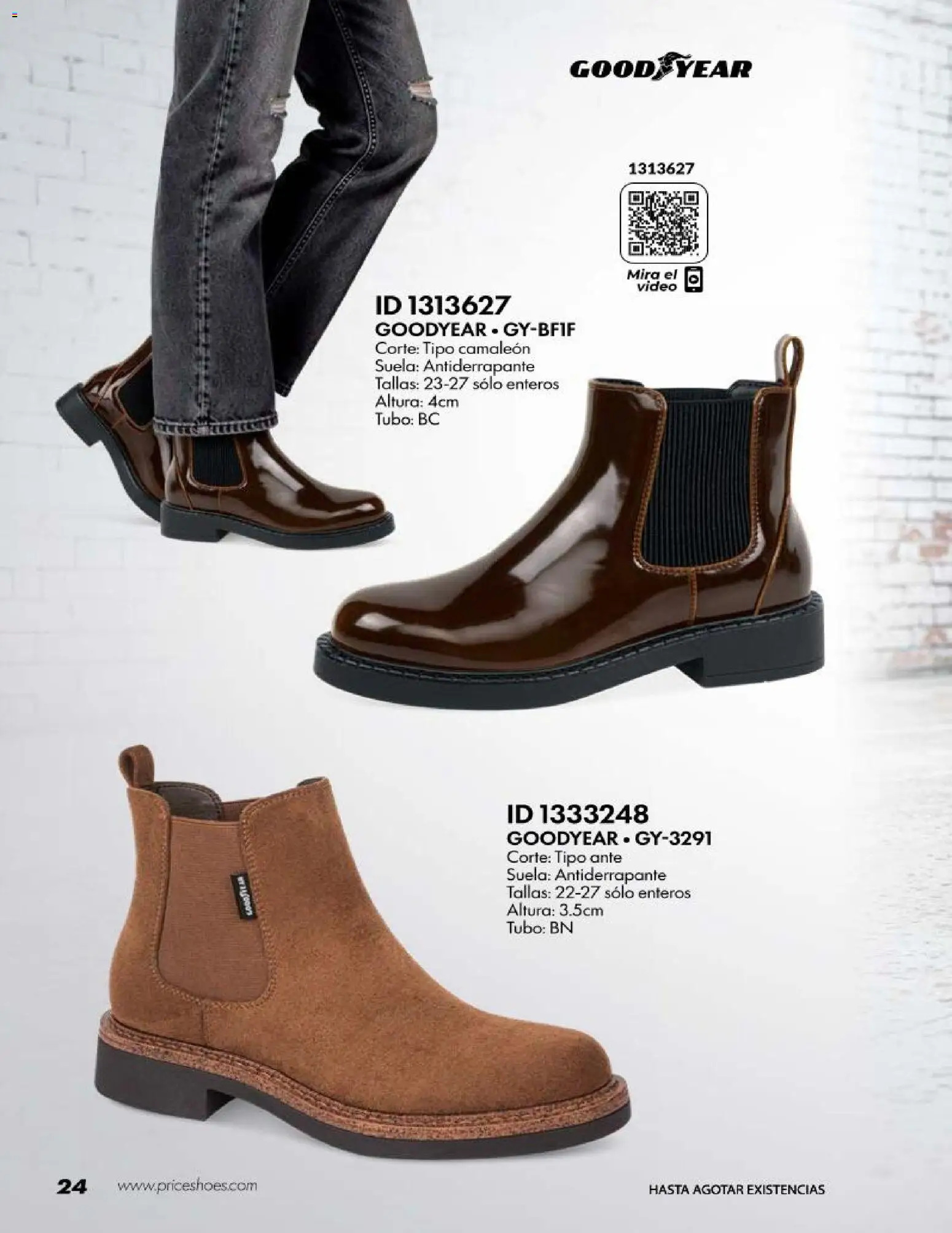 Vista previa las ofertas de la tienda Price Shoes - Price Shoes catálogo Good Year desde el 20/10/2026 