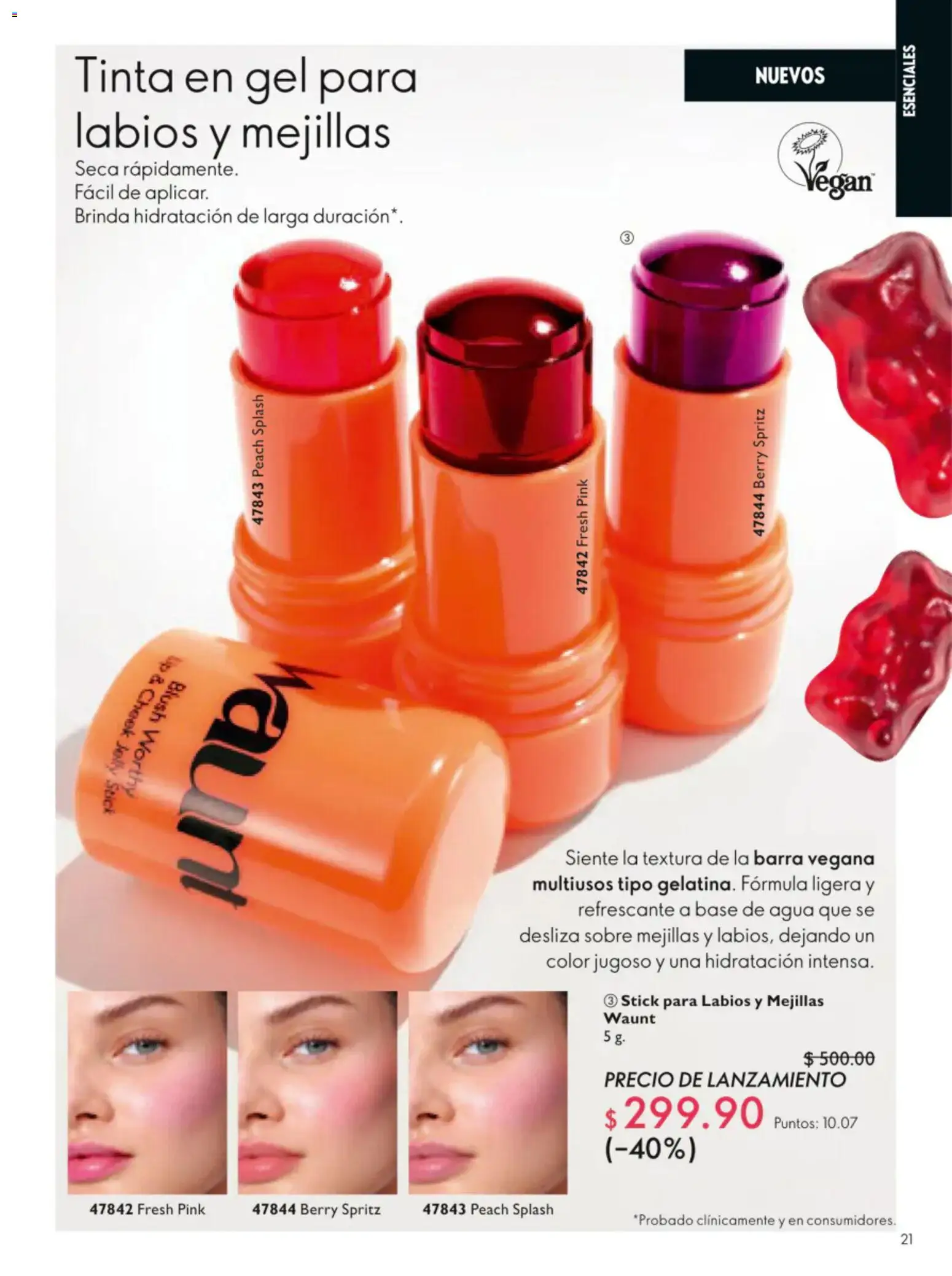 Vista previa las ofertas de la tienda Oriflame - Oriflame campaña 9 2026 desde el 20/06/2026 - Agua, Sobre, Barra