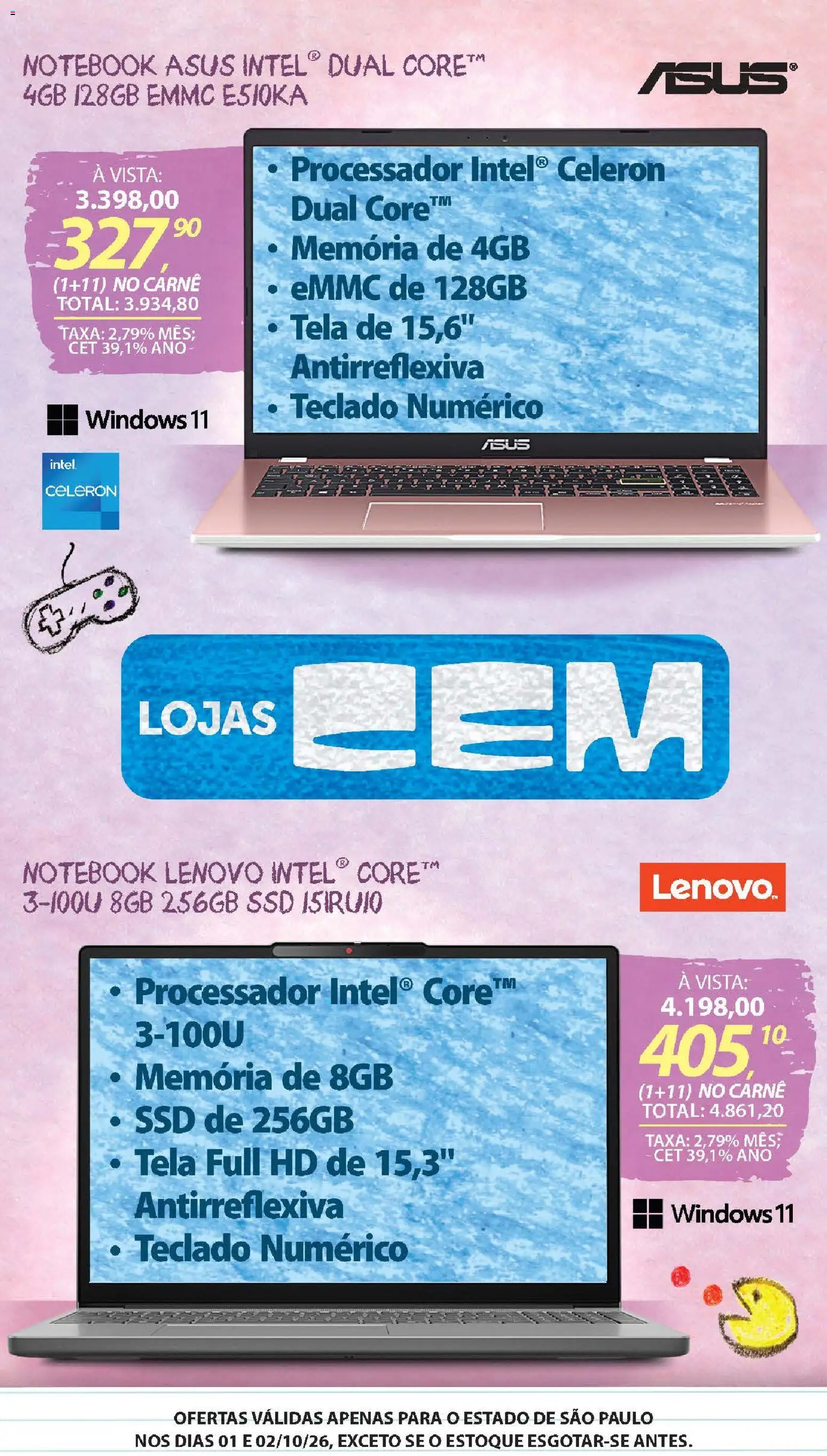 Ofertas Lojas Cem até 17/10/2026. - Página 40
