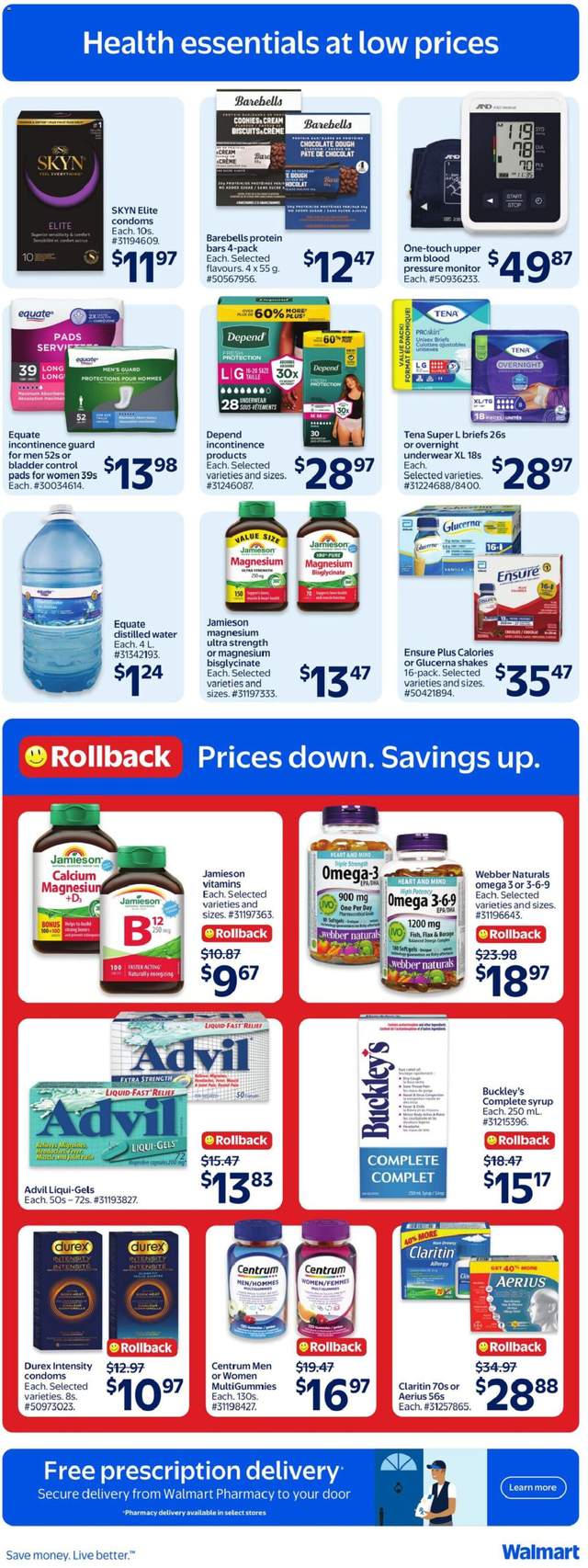 New Walmart flyer from Aug 20