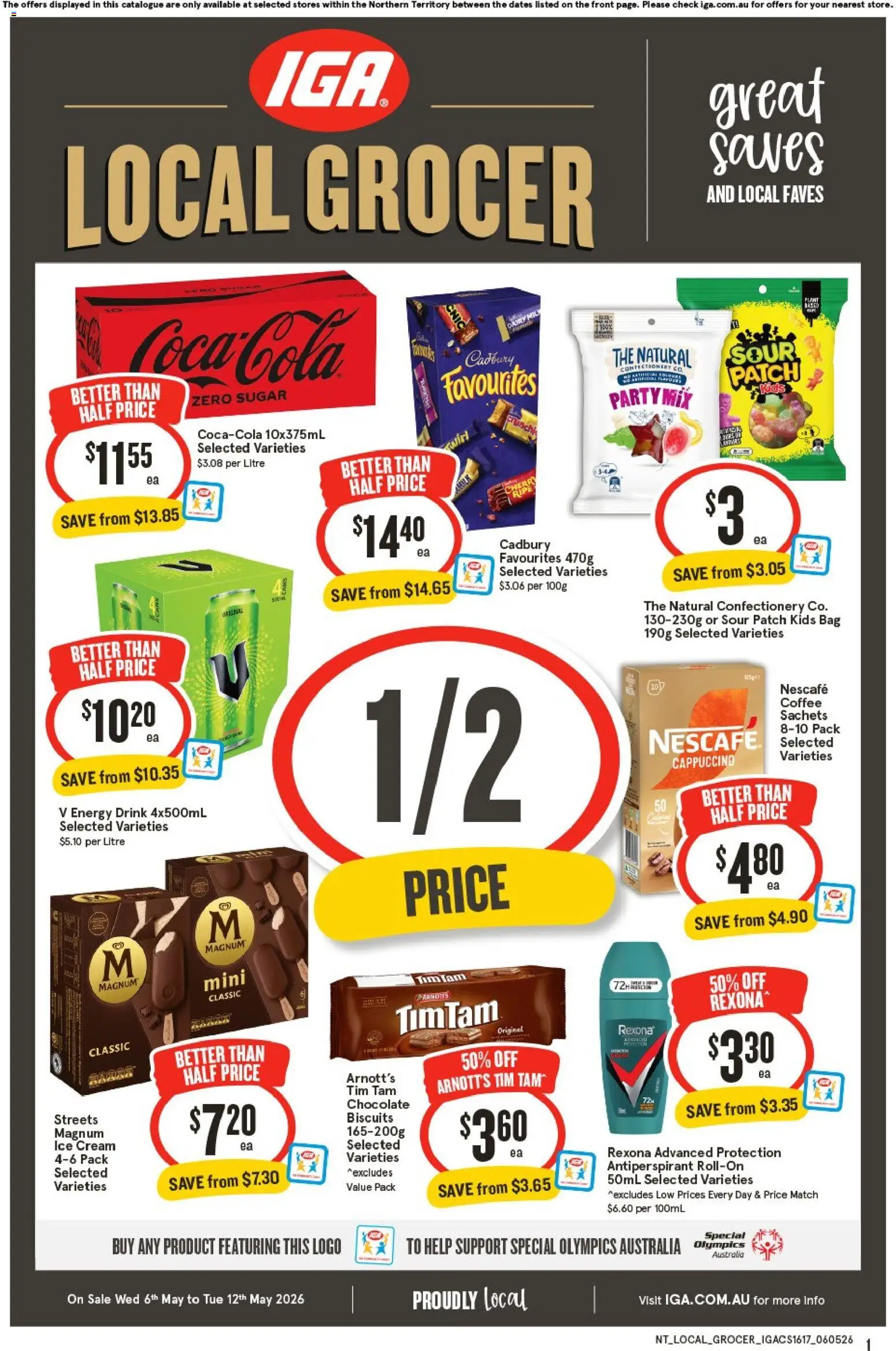 Preview of catalogue IGA Local Grocer NT from shop IGA valid 06/05/2026
