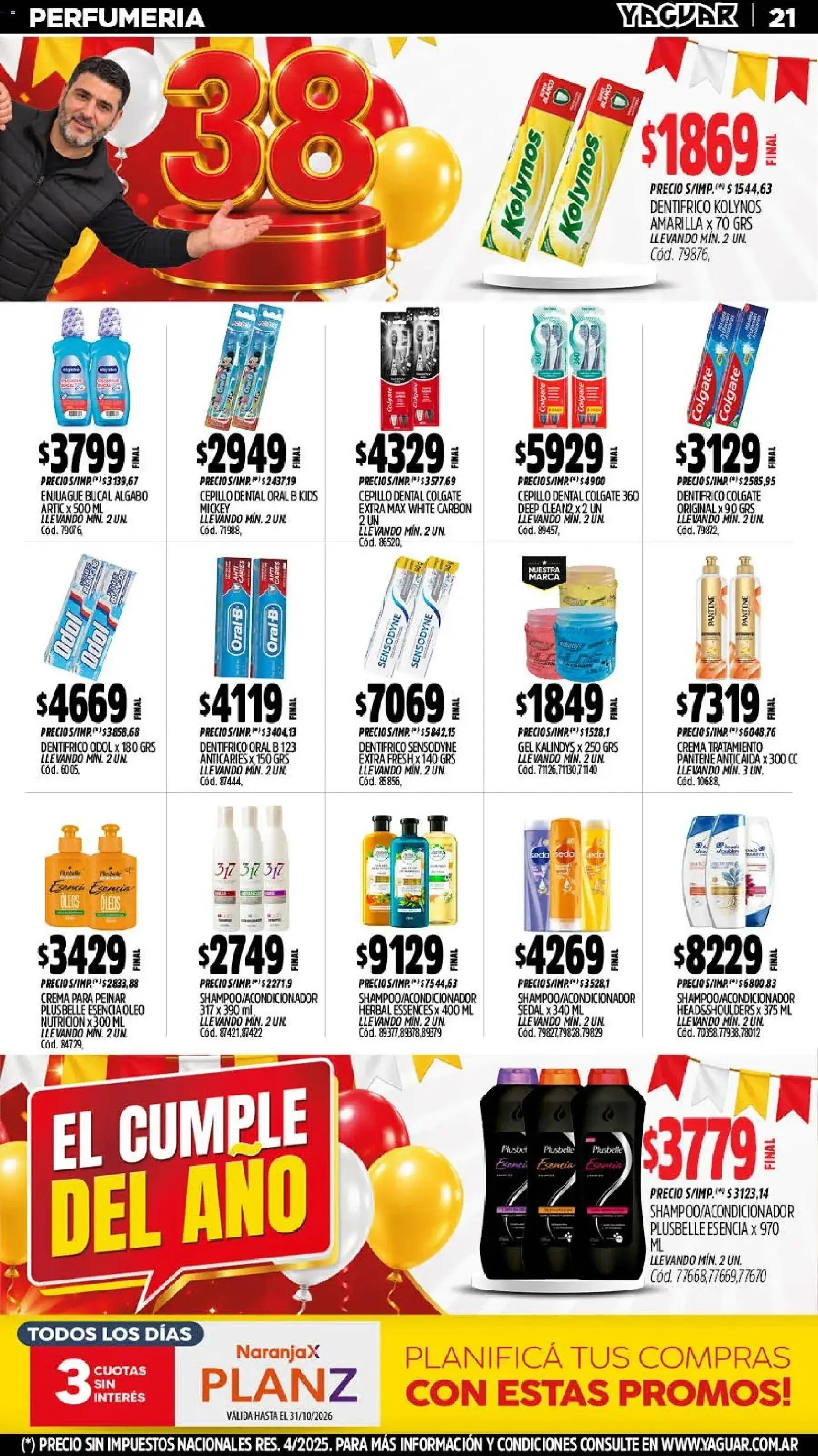 Vista previa del folleto de la tienda Yaguar válido desde el 26/10/2026 