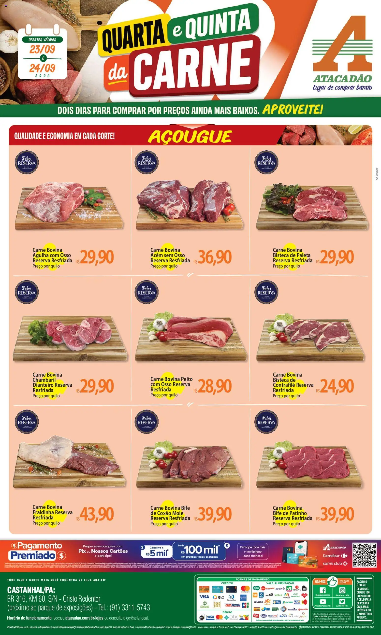 Pré-Visualização do folheto "Atacadão ofertas - PA" da loja Atacadão válido a partir de 23/09/2026