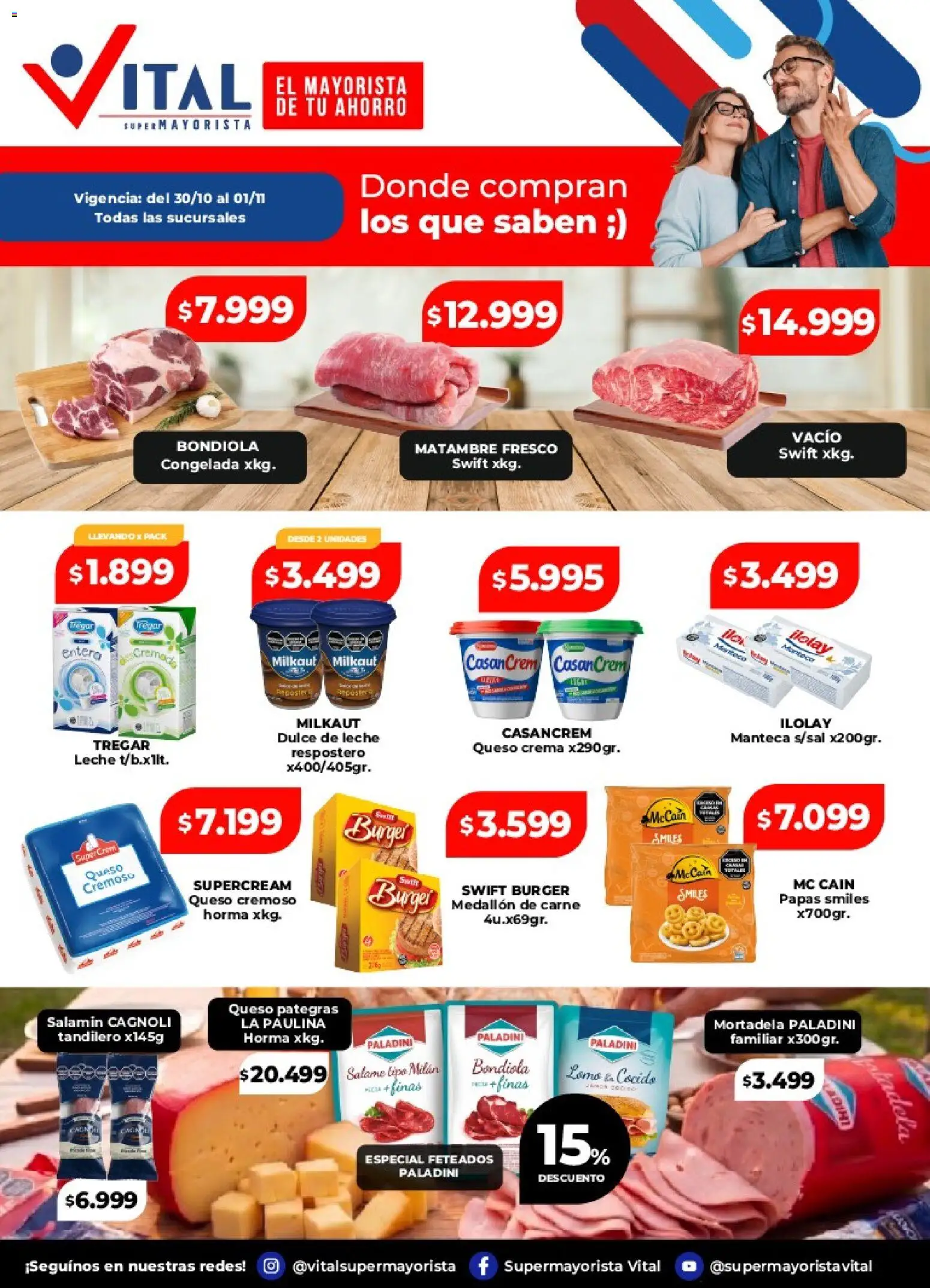 Vista previa del folleto de la tienda Vital válido desde el 30/10/2026 