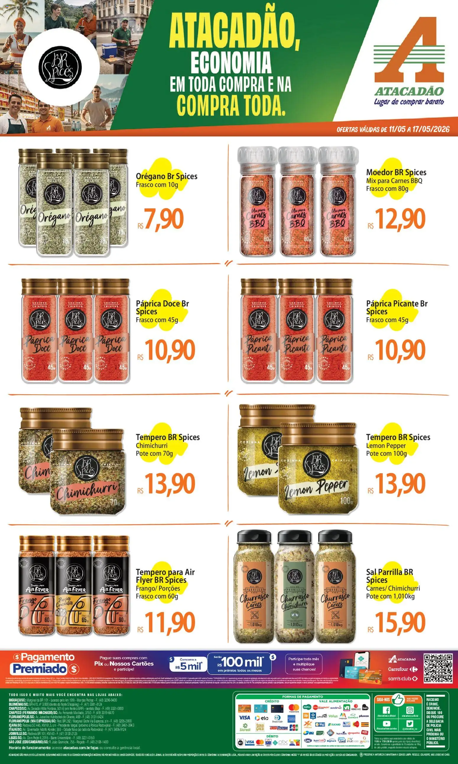 Pré-Visualização do folheto "Atacadão ofertas - SC" da loja Atacadão válido a partir de 11/05/2026