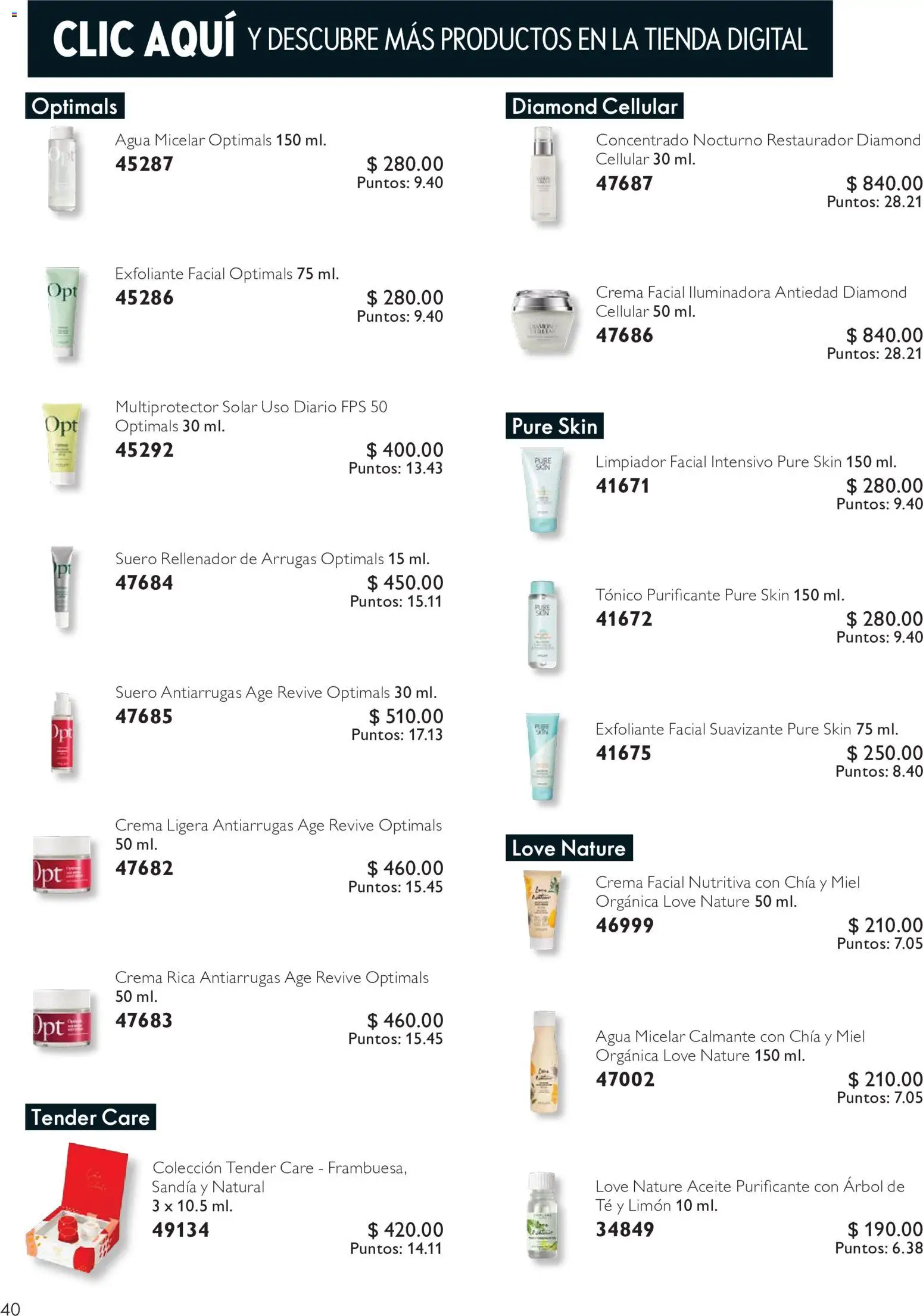 Vista previa las ofertas de la tienda Oriflame - Oriflame campaña 14 2026 desde el 03/10/2026 