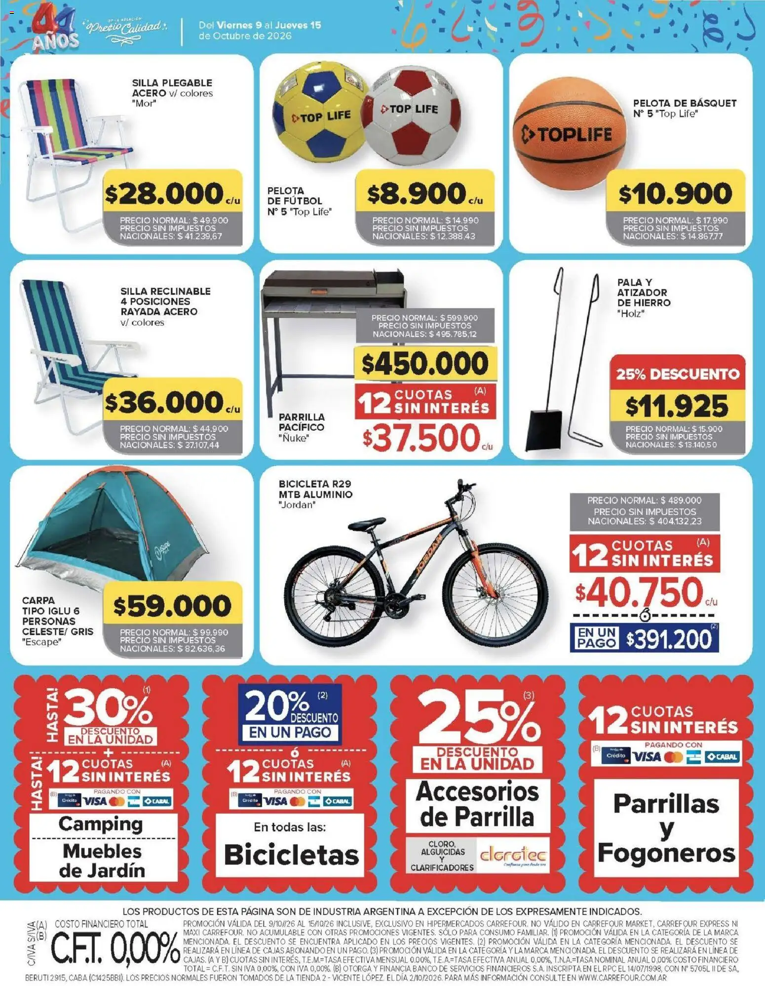 Vista previa del folleto de la tienda Carrefour válido desde el 09/10/2026 
