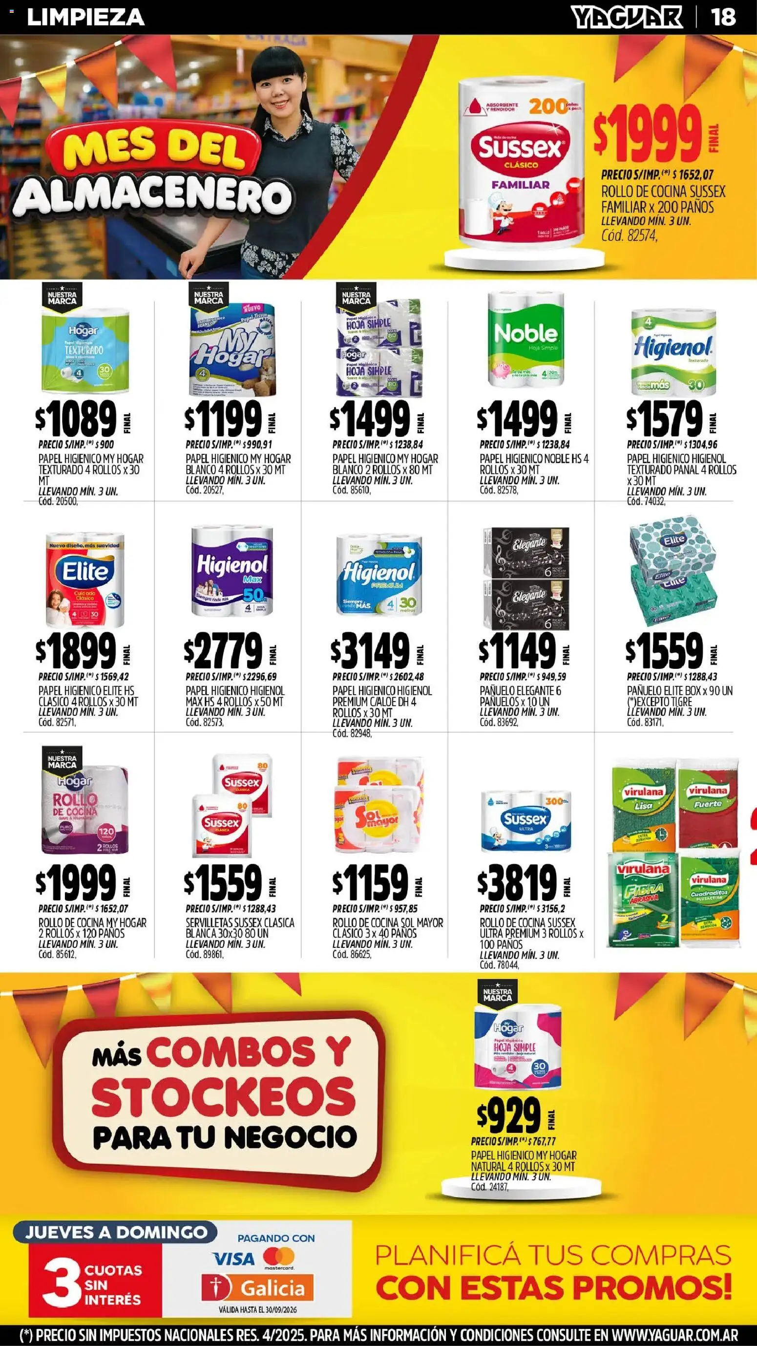 Vista previa del folleto de la tienda Yaguar válido desde el 31/08/2026 