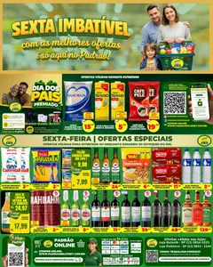 Pré-Visualização do folheto "Supermercado Padrão ofertas Sexta Imbatível" da loja Supermercado Padrão válido a partir de 07/08/2026