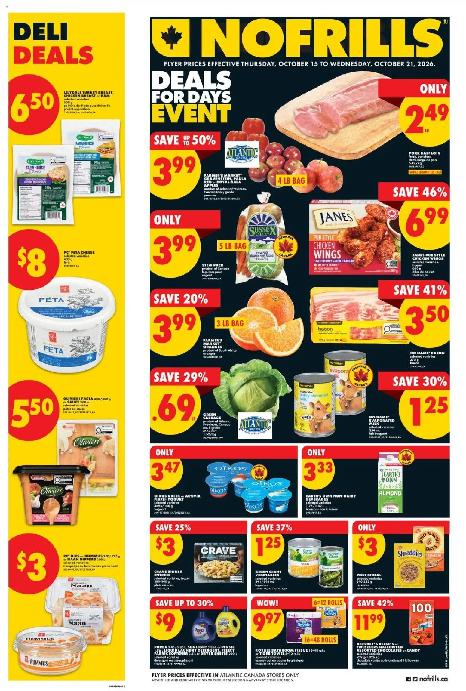 Preview of leaflet No Frills weekly flyer - NS from shop No Frills is valid from Oct 15, 2026