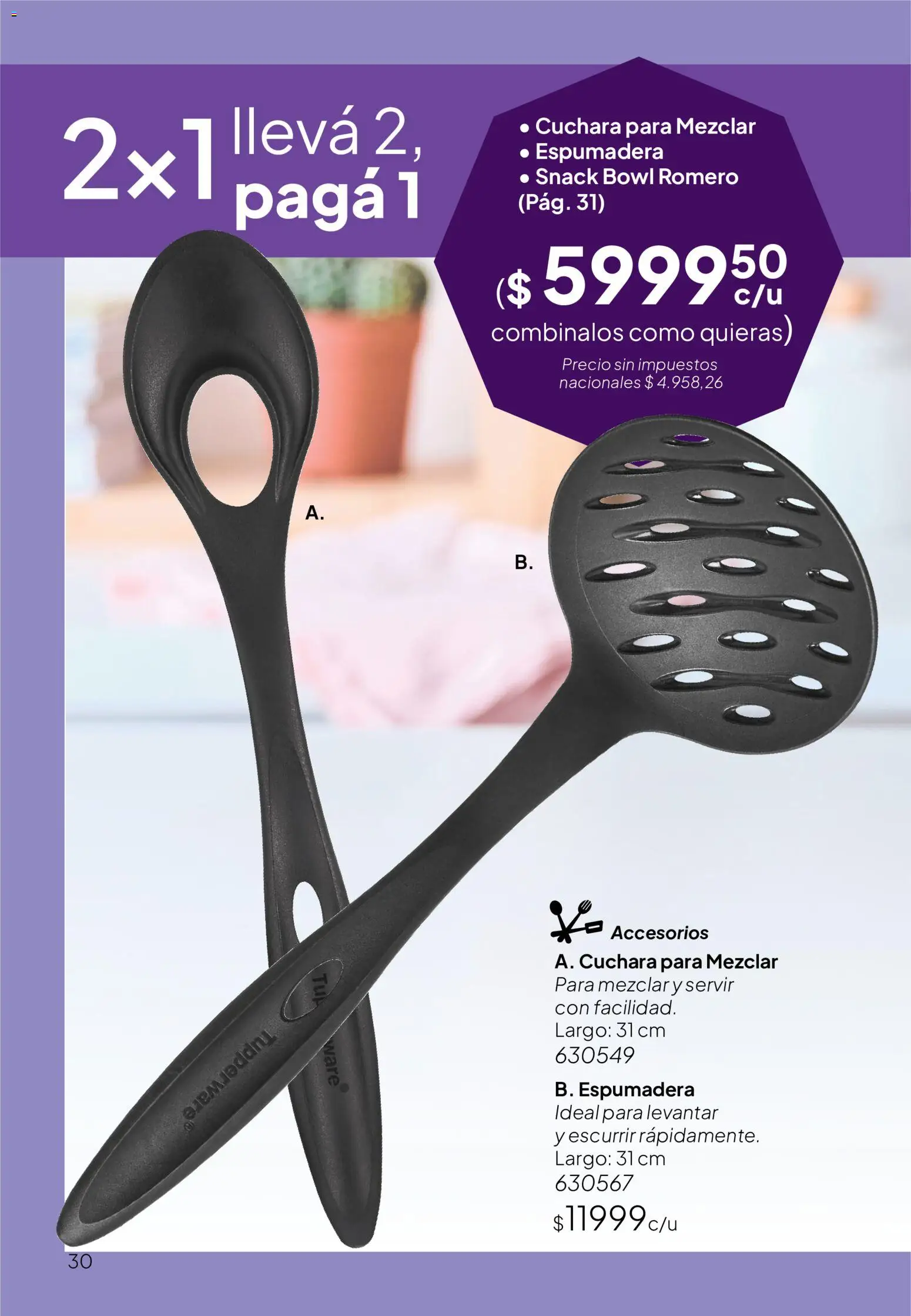 Vista previa del folleto de la tienda Tupperware válido desde el 01/09/2026 
