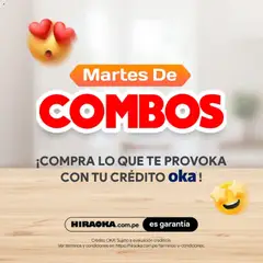 Vista previa de Catálogo Hiraoka - Martes De Combos de la tienda Hiraoka válido desde 09/06/2026