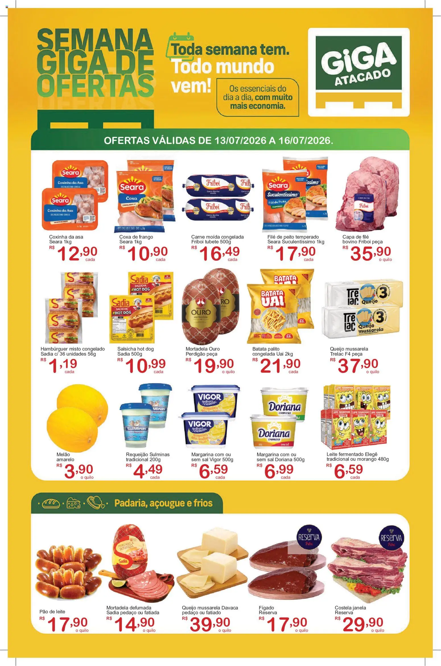 Pré-Visualização do folheto "GIGA Atacado - Ofertas da semana" da loja GIGA Atacado válido a partir de 13/07/2026
