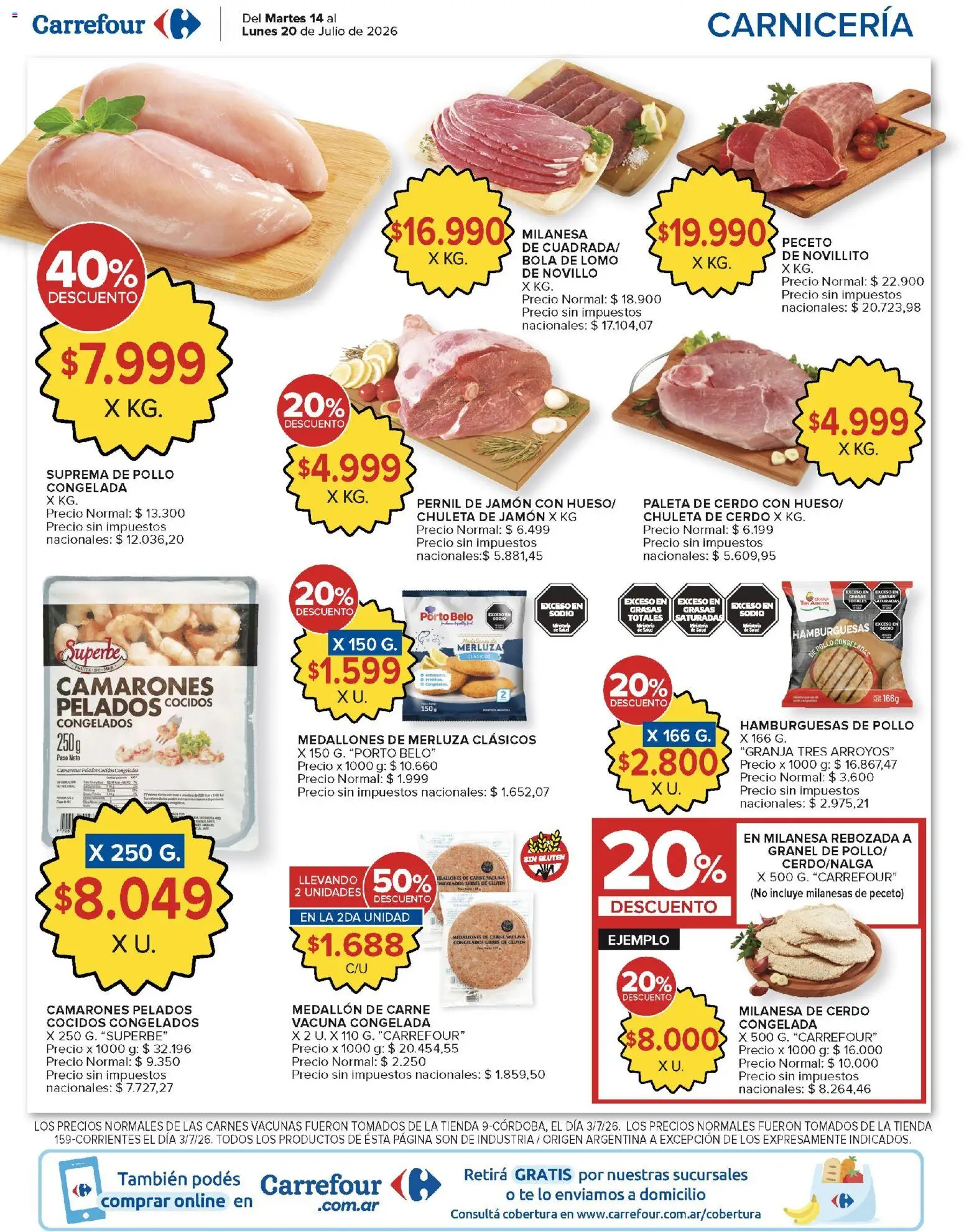 Vista previa del folleto de la tienda Carrefour válido desde el 14/07/2026 