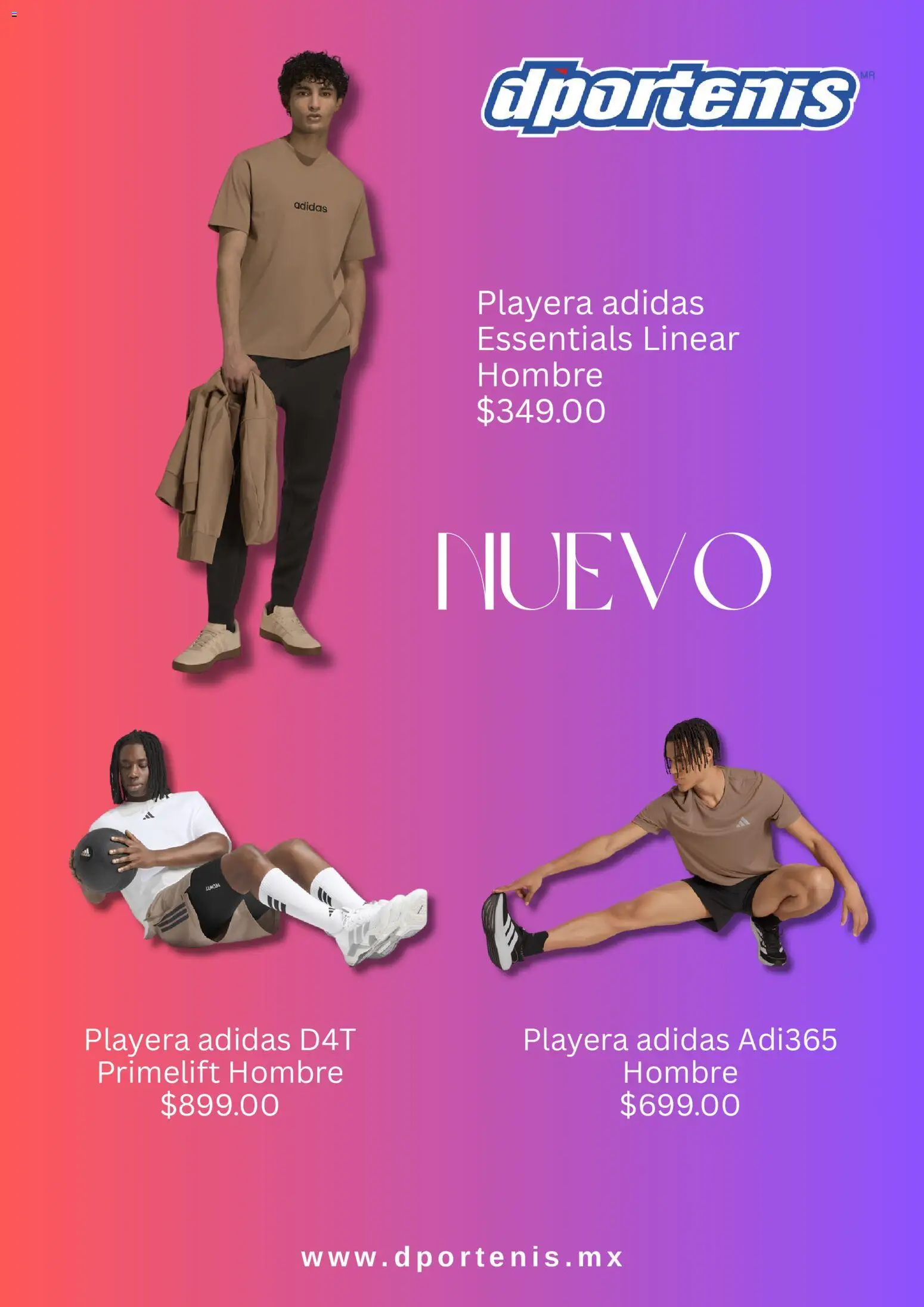 Vista previa las ofertas de la tienda Dportenis - Dportenis catálogo desde el 16/09/2026 - Playera