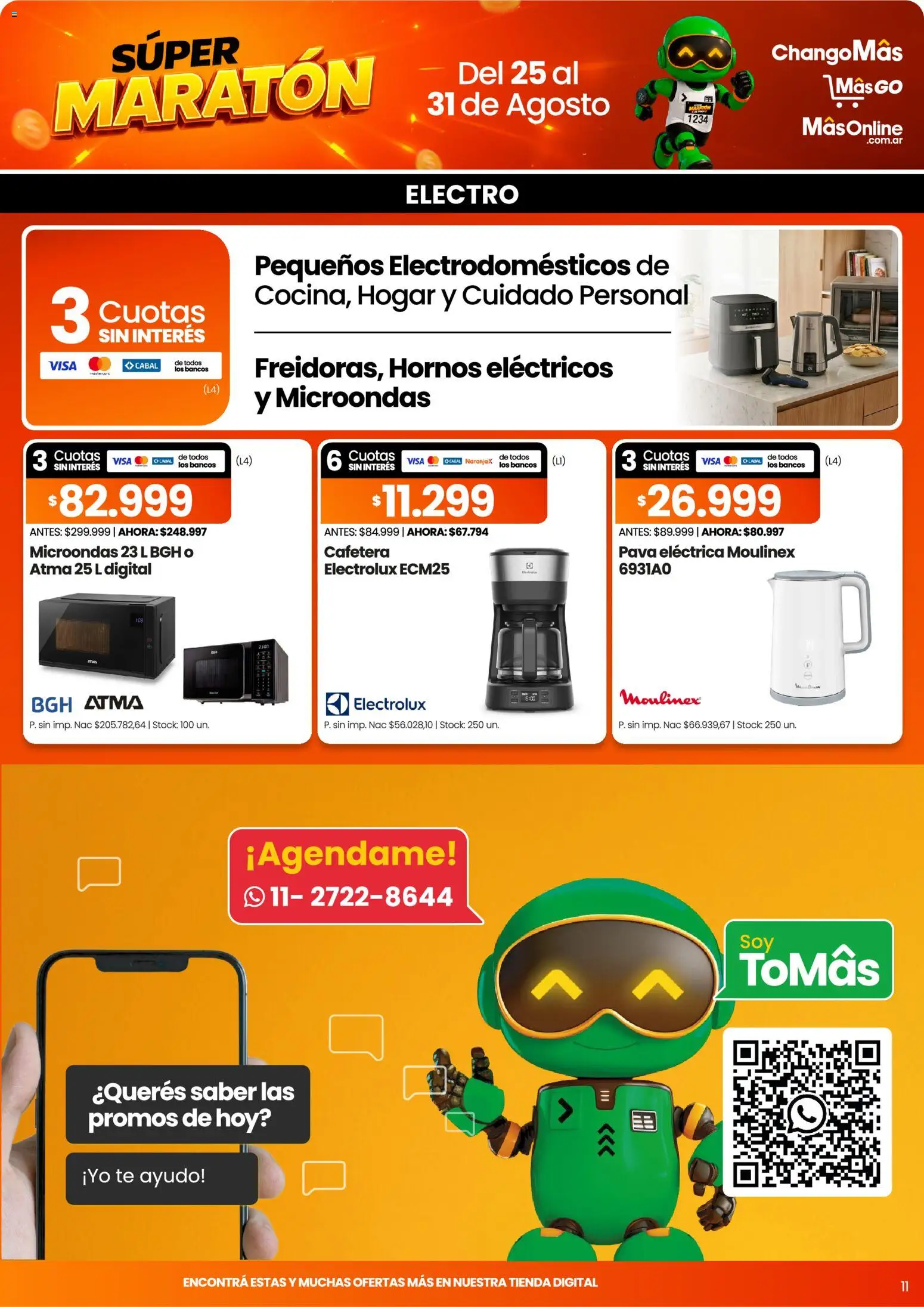 Vista previa del folleto de la tienda Changomas válido desde el 25/08/2026 