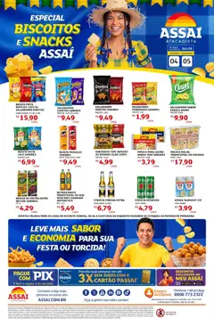 Pré-Visualização do folheto "Assaí Atacadista ofertas - DF" da loja Assaí Atacadista válido a partir de 04/07/2026