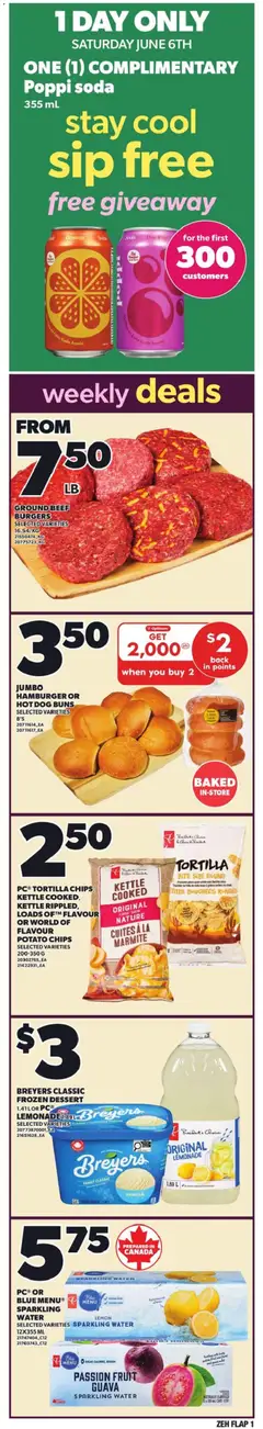 Un aperçu du dépliant Zehrs weekly flyer / circulaire du magasin Zehrs est valide à partir 4 juin 2026