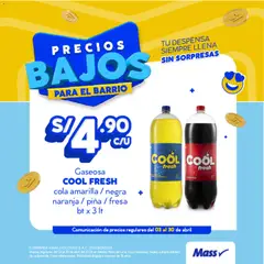 Vista previa de Mass catálogo de la tienda Mass válido desde 03/04/2026