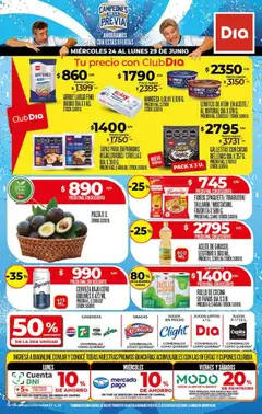 Vista previa del folleto de la tienda Dia válido desde el 23/06/2026 