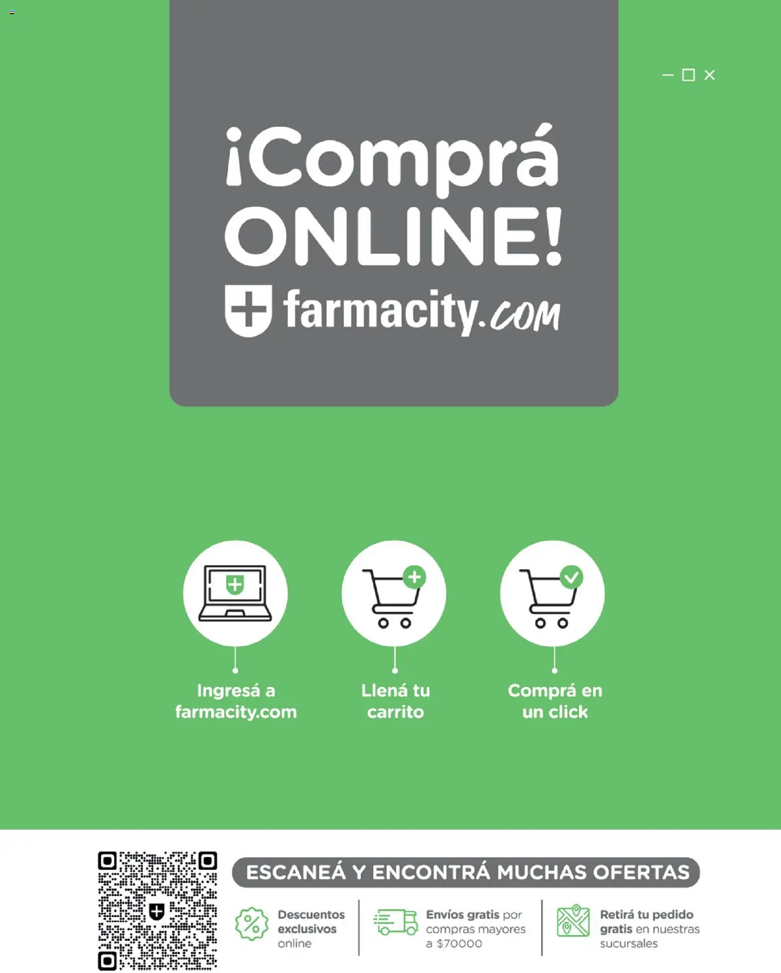 Vista previa del folleto de la tienda Farmacity válido desde el 13/07/2026 