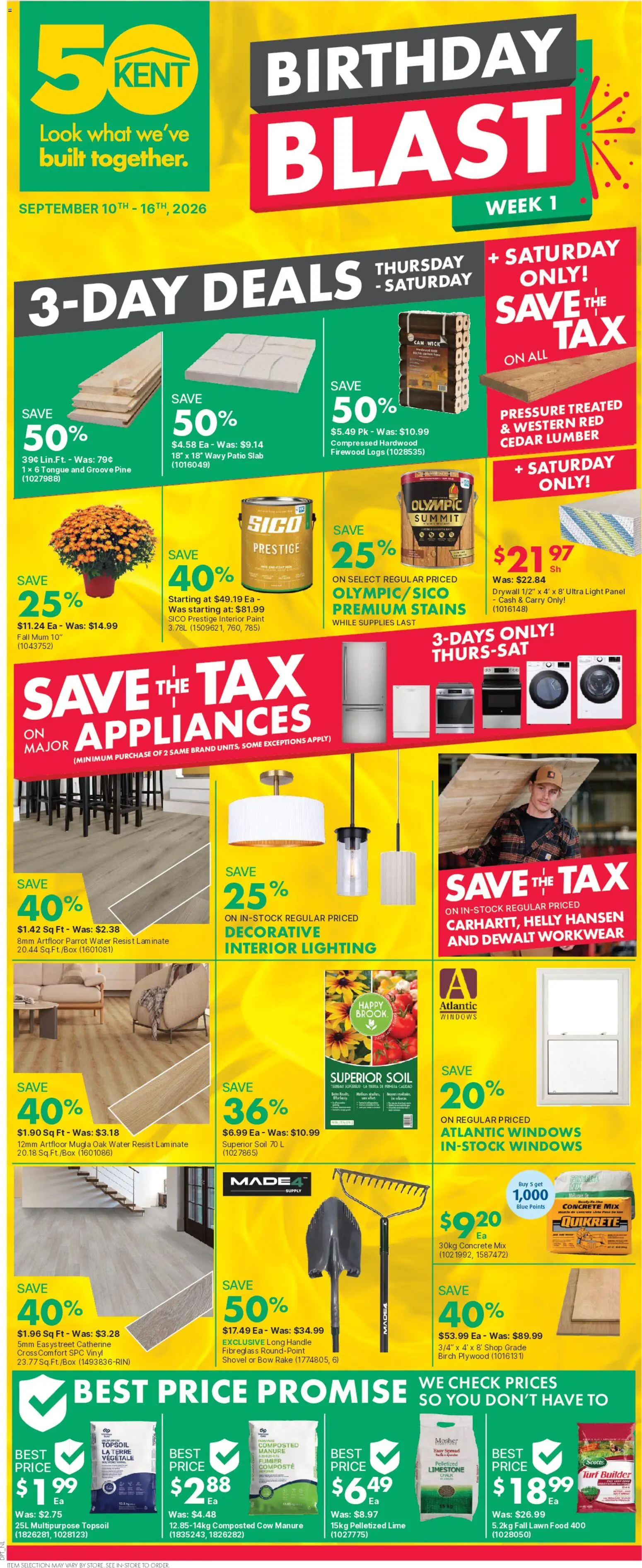 Preview of leaflet Kent weekly flyer - NL from shop Kent is valid from Sep 10, 2026