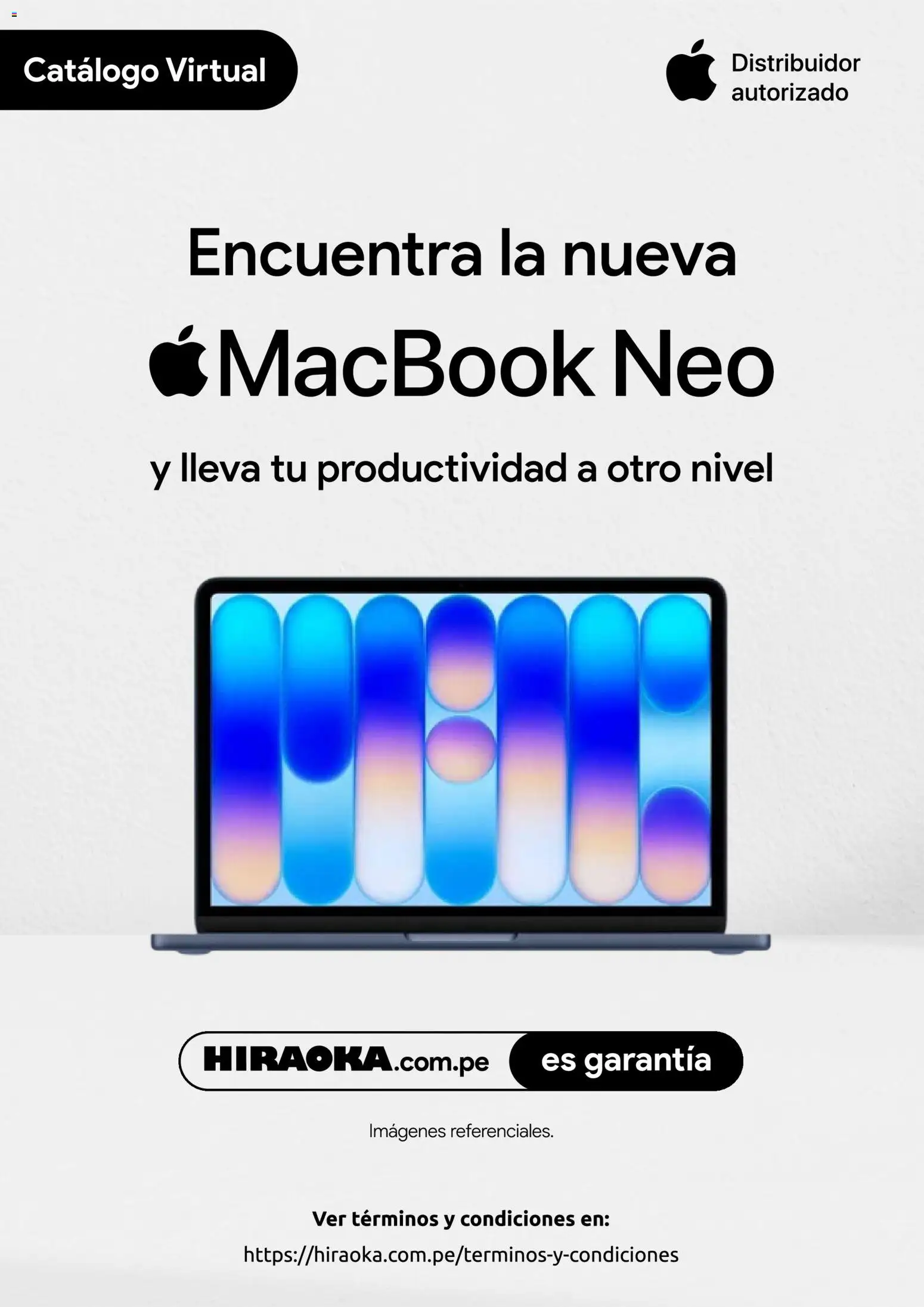 Vista previa de Hiraoka - Encuentra la nueva MacBook Neo de la tienda Hiraoka válido desde 26/05/2026