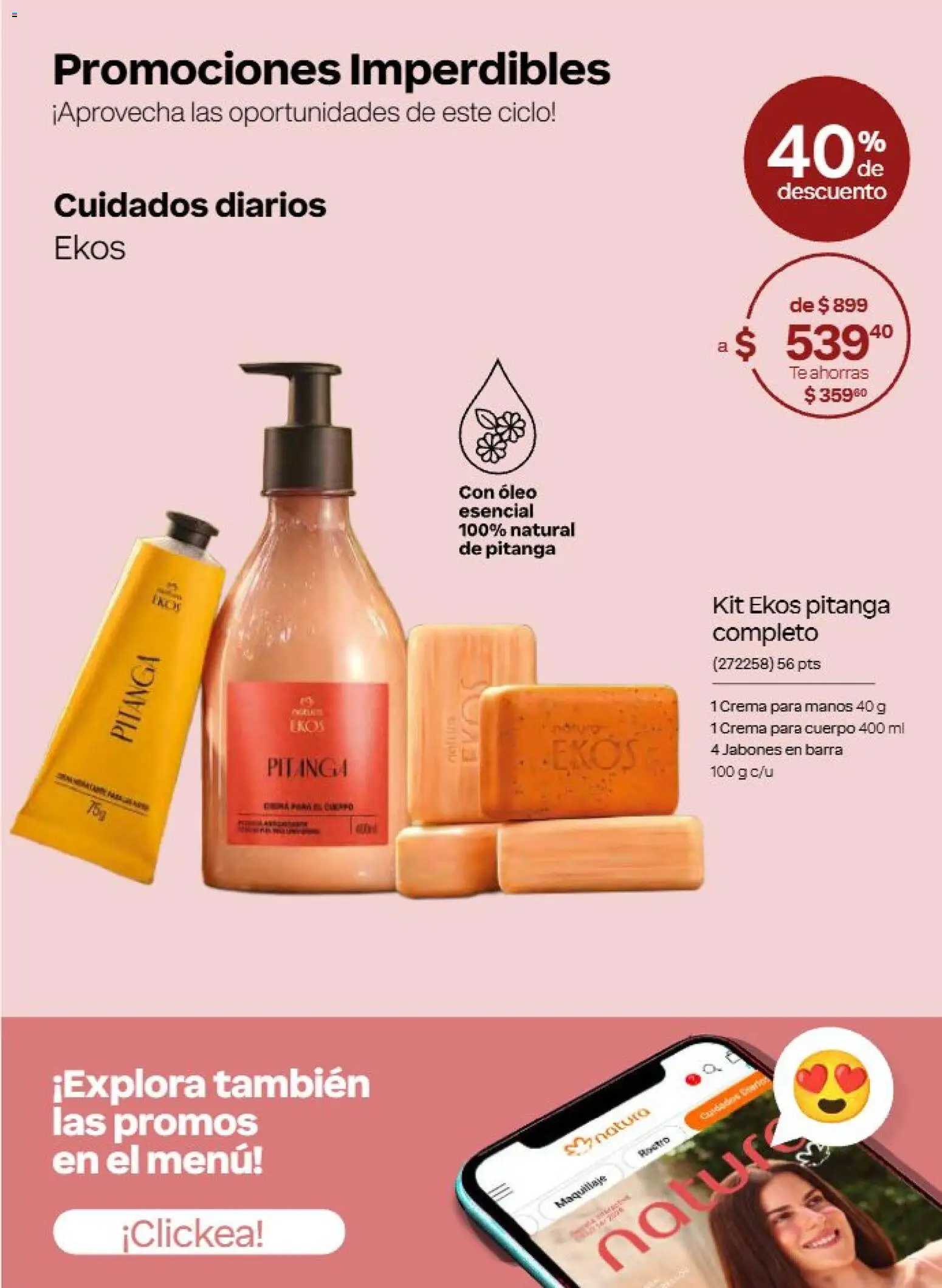 Vista previa las ofertas de la tienda Natura - Natura campaña 14 2026 desde el 11/09/2026 