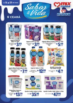 Pré-Visualização do folheto "Mateus ofertas Exclusivo Sabor & Vida" da loja Mateus válido a partir de 11/05/2026