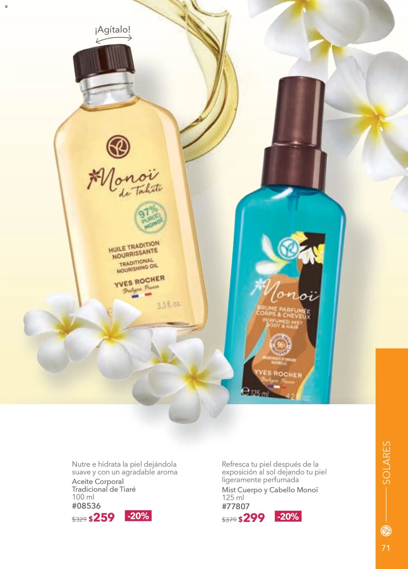 Vista previa las ofertas de la tienda Yves Rocher - Campaña 4 2026 desde el 03/03/2026 - Aceite, Aceite corporal