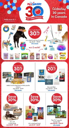 Preview of leaflet Petsmart - Weekend Flyer from shop Petsmart is valid from Jun 04, 2026