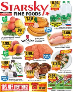 Un aperçu du dépliant Starsky weekly flyer / circulaire du magasin Starsky est valide à partir 6 août 2026