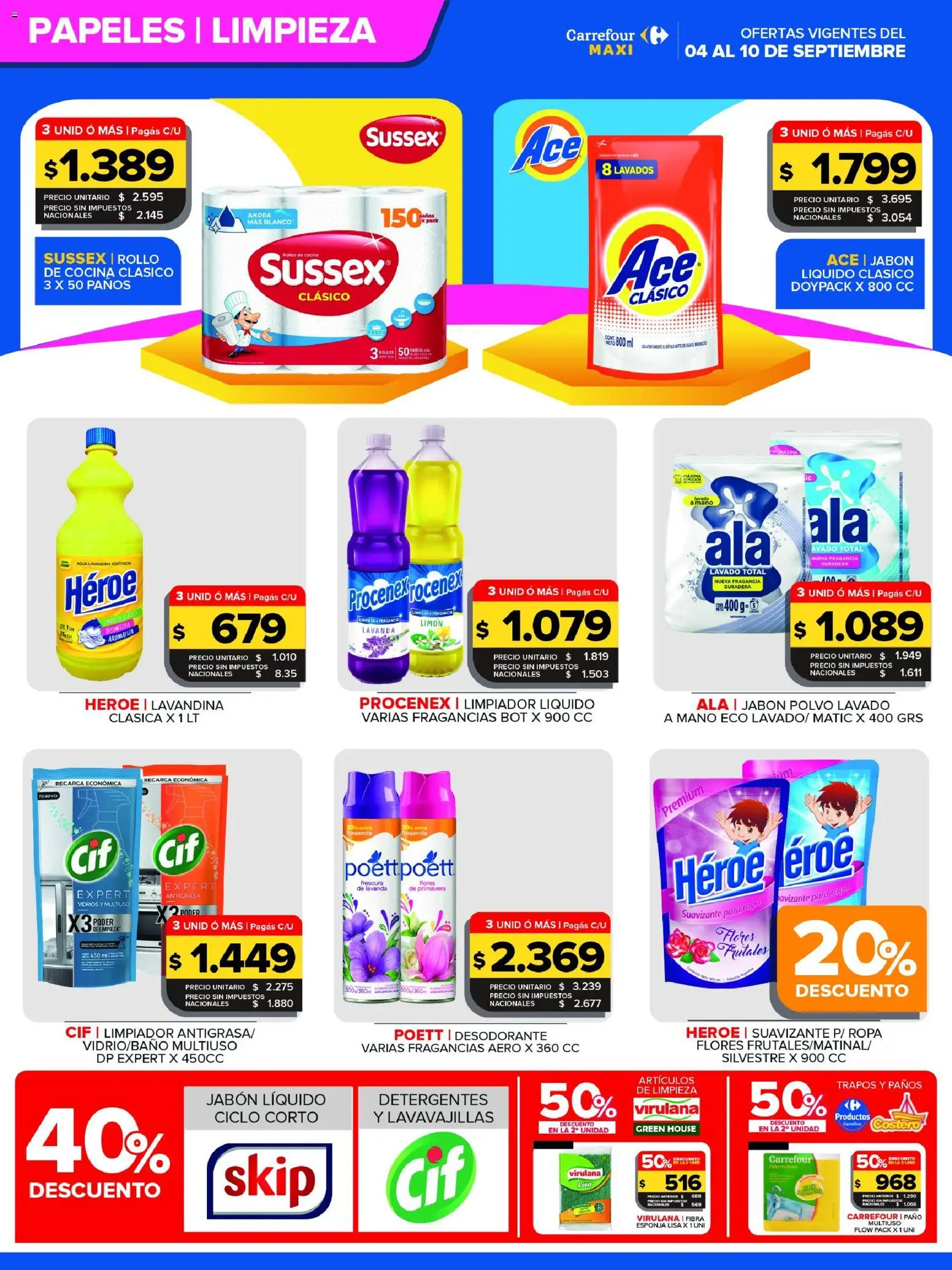 Vista previa del folleto de la tienda Carrefour Maxi válido desde el 04/09/2026 