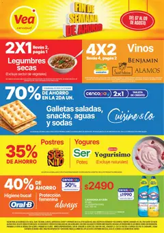 Vista previa del folleto de la tienda Vea válido desde el 07/08/2026 