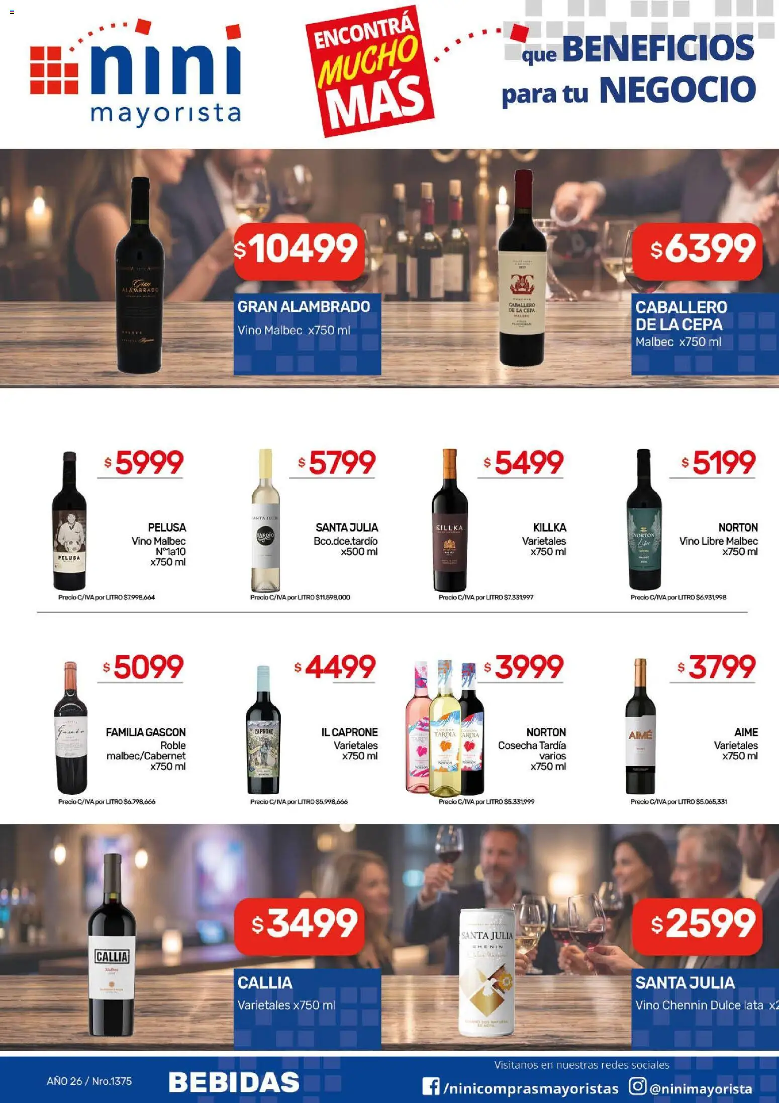 Vista previa del folleto de la tienda NINI Mayorista válido desde el 31/08/2026 