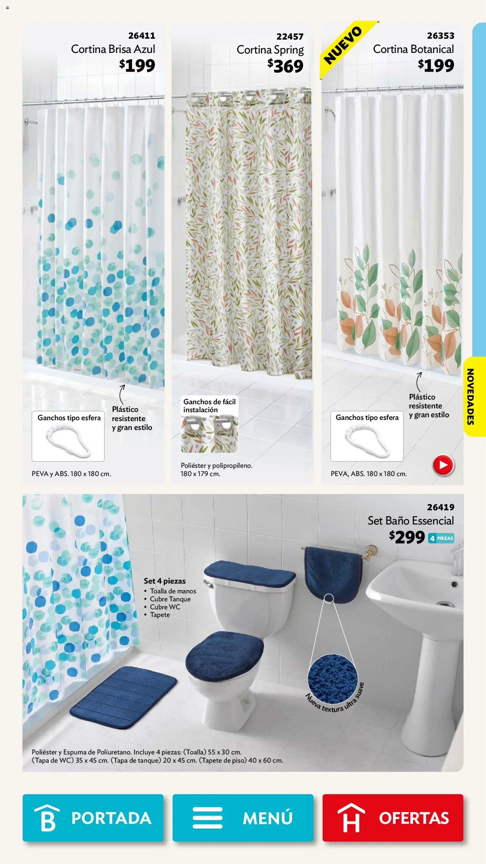 Vista previa las ofertas de la tienda Betterware - Betterware campaña 10 2026 desde el 28/09/2026 - Baño, Toalla, Wc, Tapete, Espuma