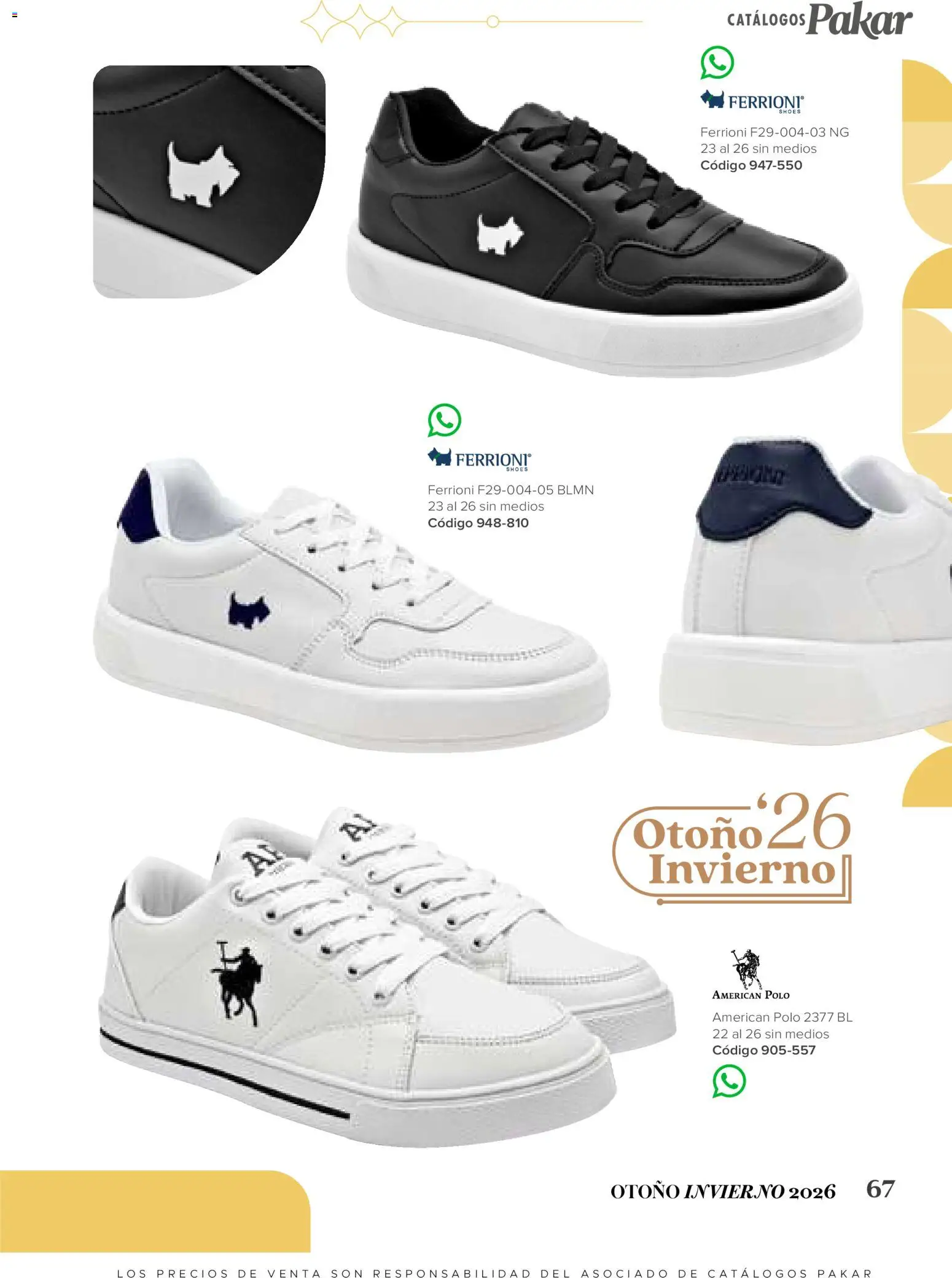 Vista previa las ofertas de la tienda SC Pakar - SC Pakar catálogo Casual desde el 31/07/2026 