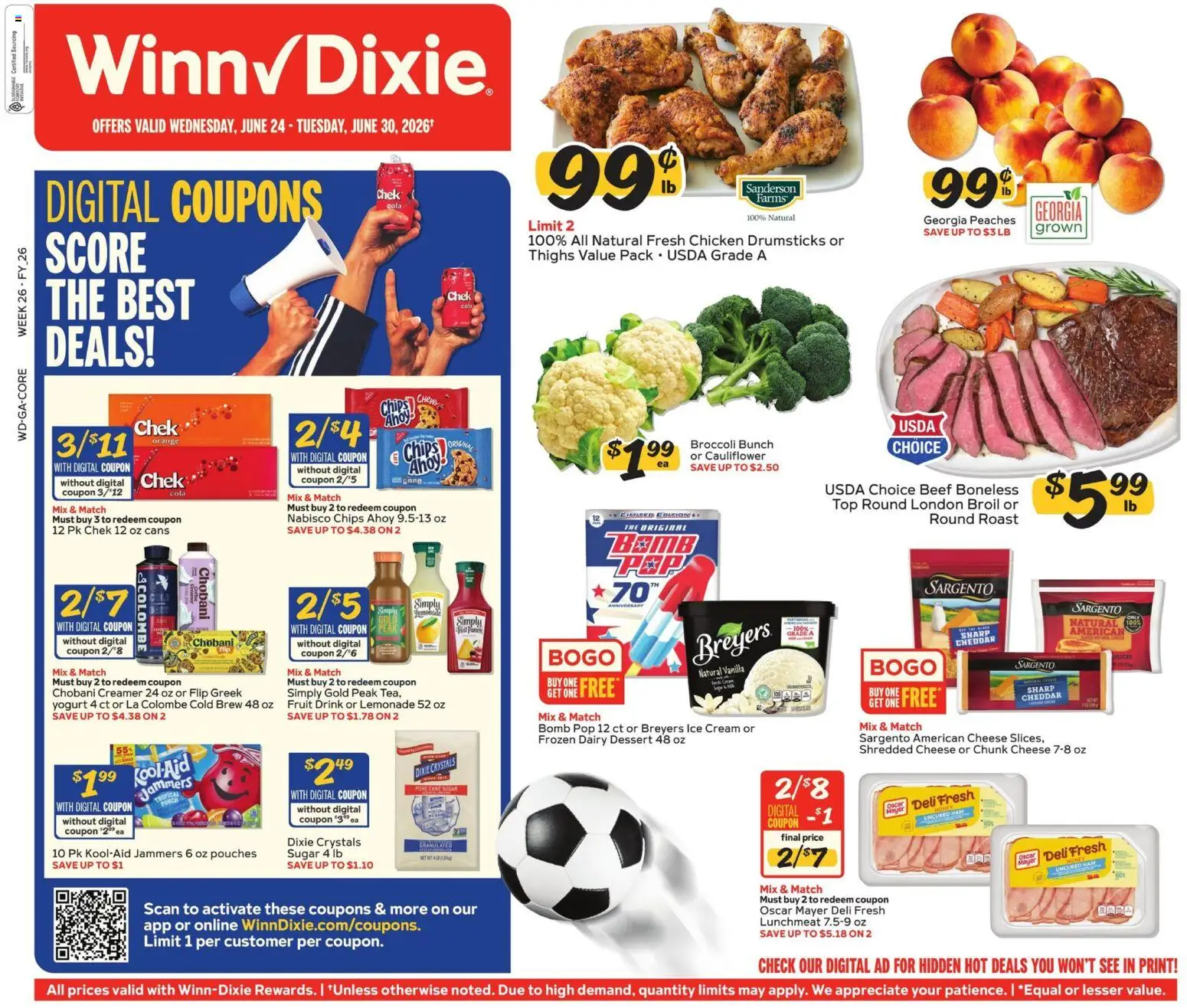Ad Preview of Winn Dixie Winn Dixie Weekly Ad from 06/24/2026