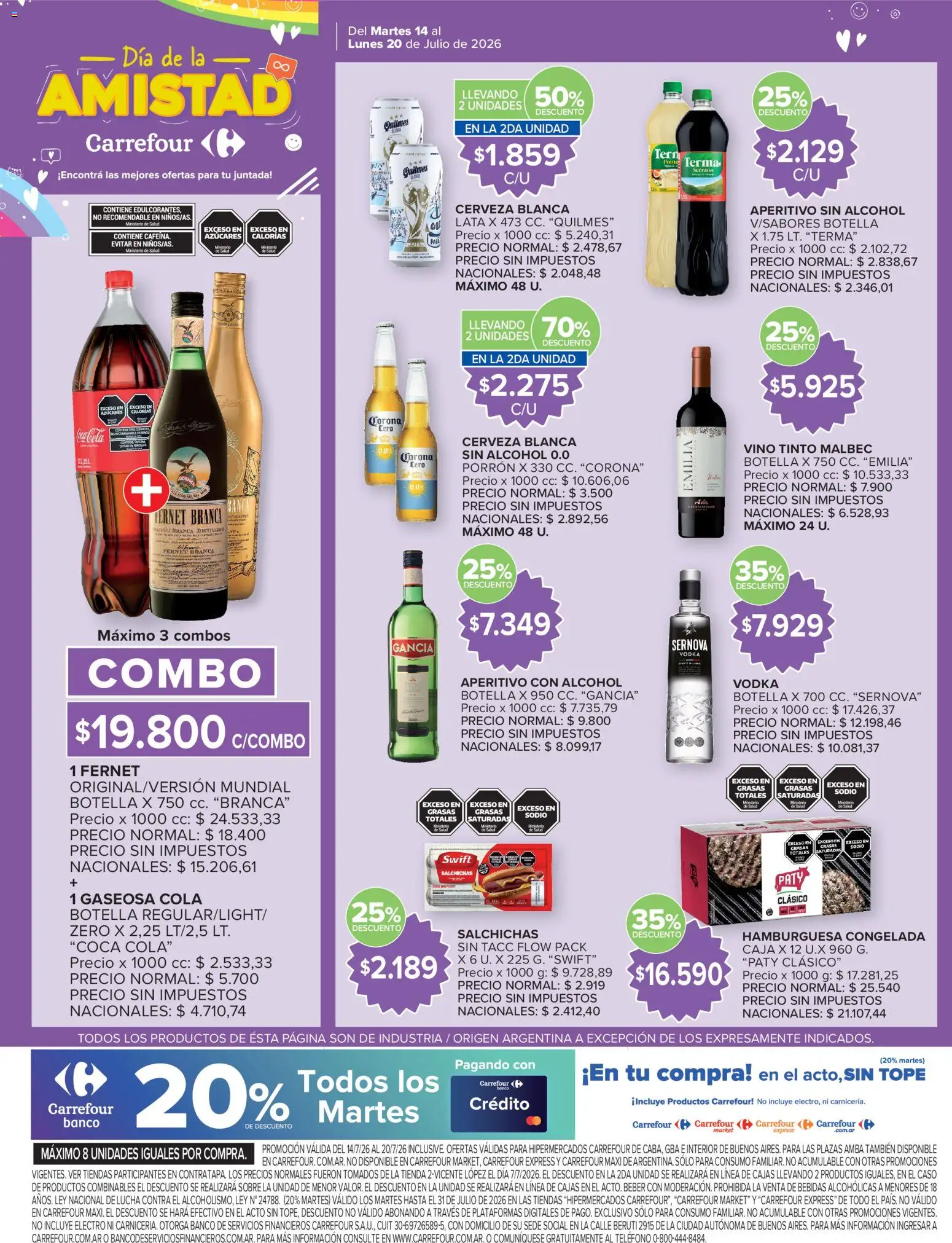 Vista previa del folleto de la tienda Carrefour válido desde el 14/07/2026 