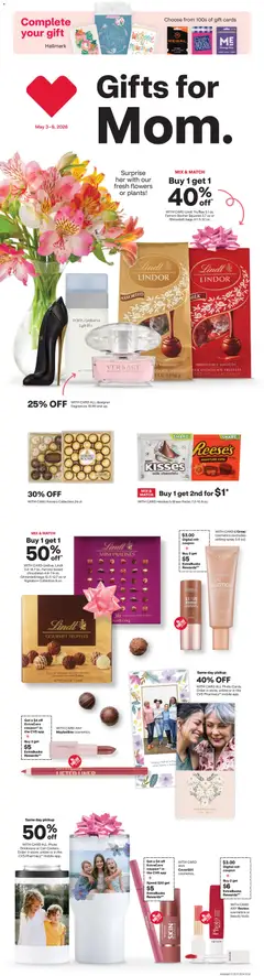 Ad Preview of CVS Pharmacy CVS Pharmacy Weekly Ad from 05/03/2026