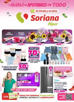 Vista previa las ofertas de la tienda Soriana - Soriana Apoyamos con todo Híper Nacional desde el 07/05/2026 