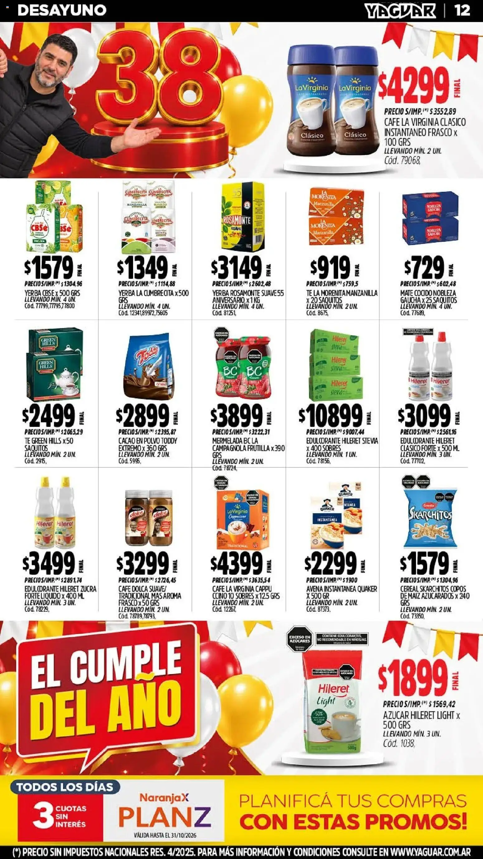 Vista previa del folleto de la tienda Yaguar válido desde el 05/10/2026 